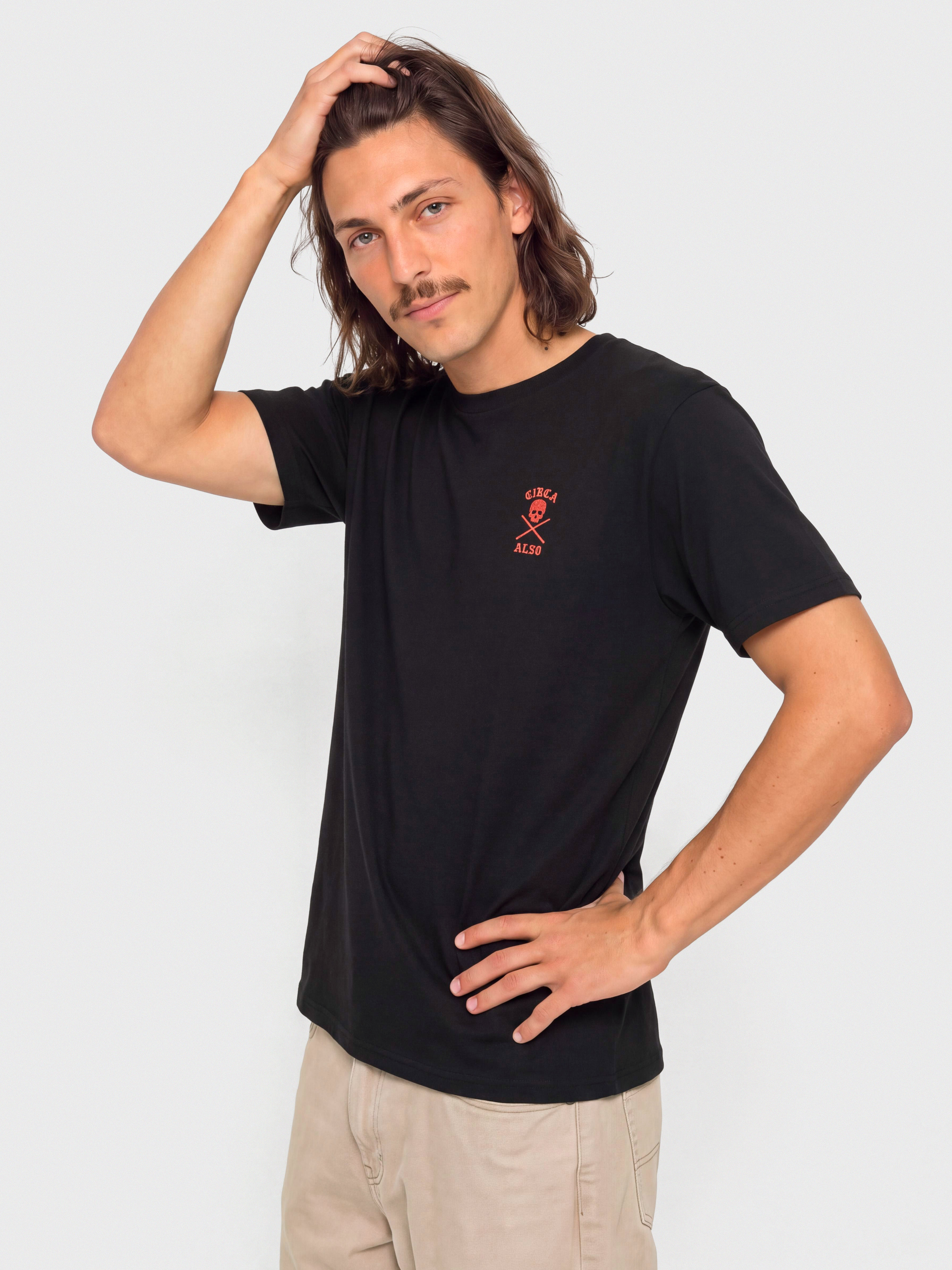 Póló Circa Al 50 Skull (black/red)