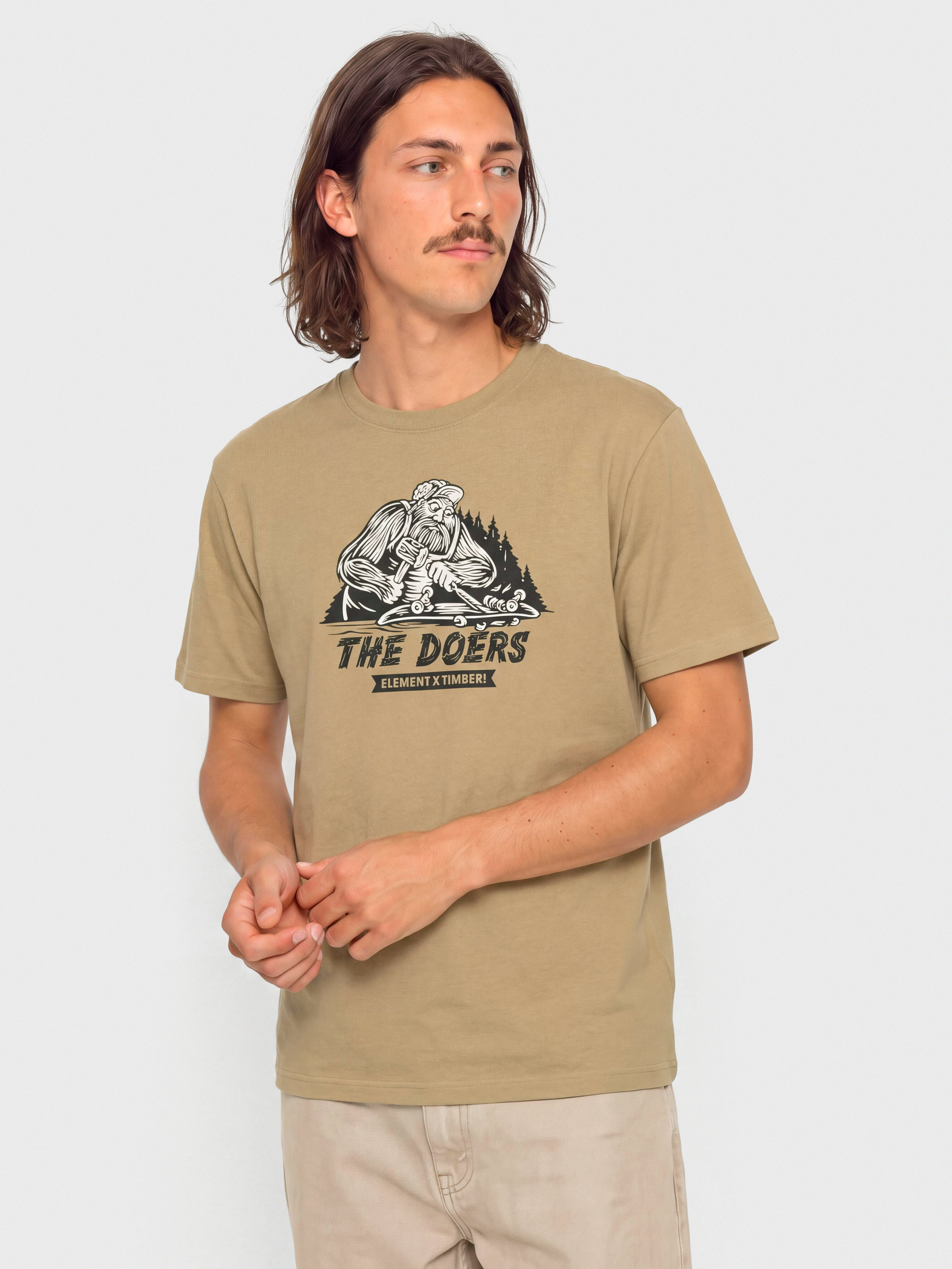 Póló Element Timber Shaper (khaki)