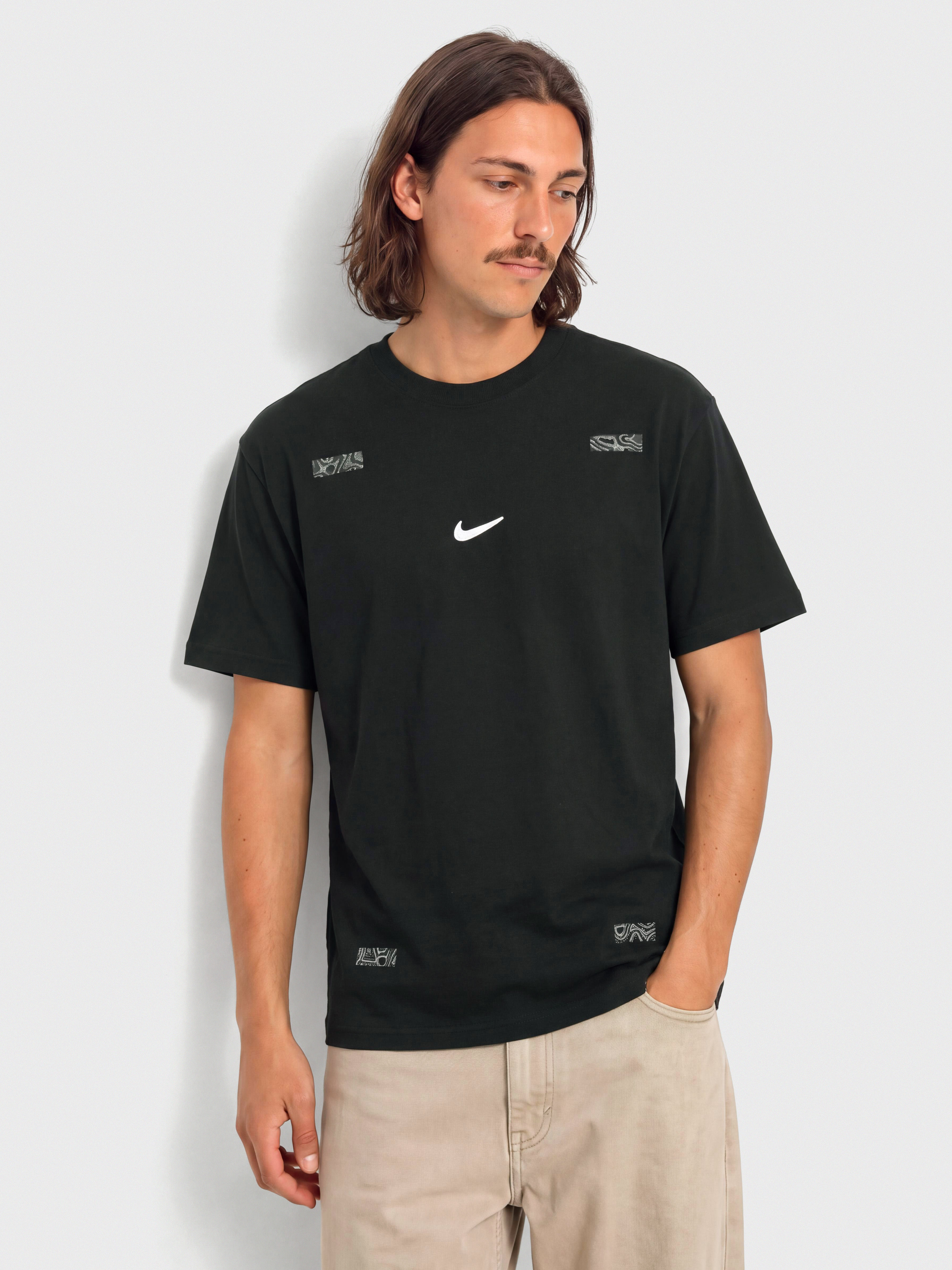 Nike SB Front Swoosh Póló (black)