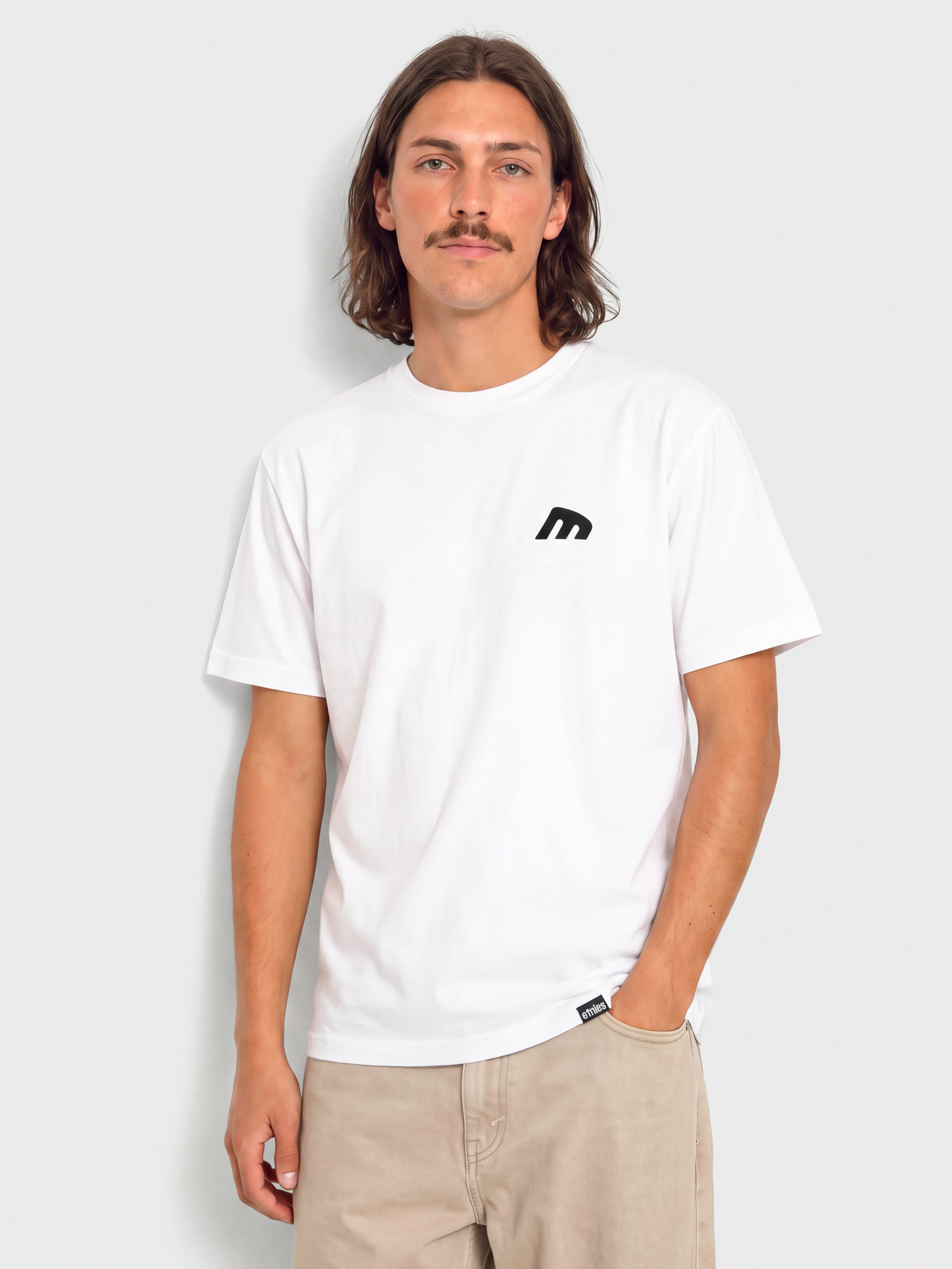 Etnies Team Embroidery Póló (white/black)