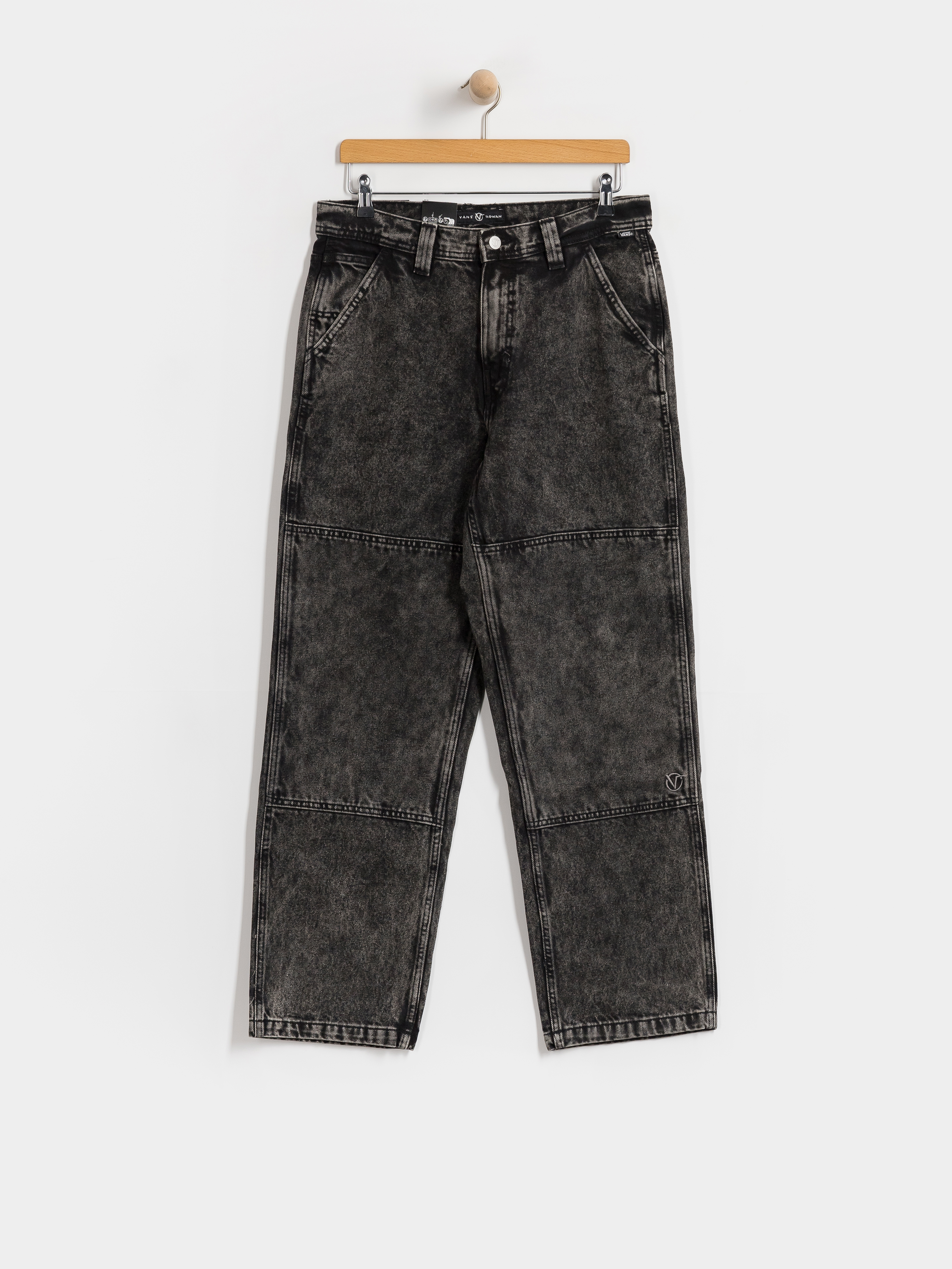 Vans X Rowan Double Knee Kisnadrág (stonewash black)