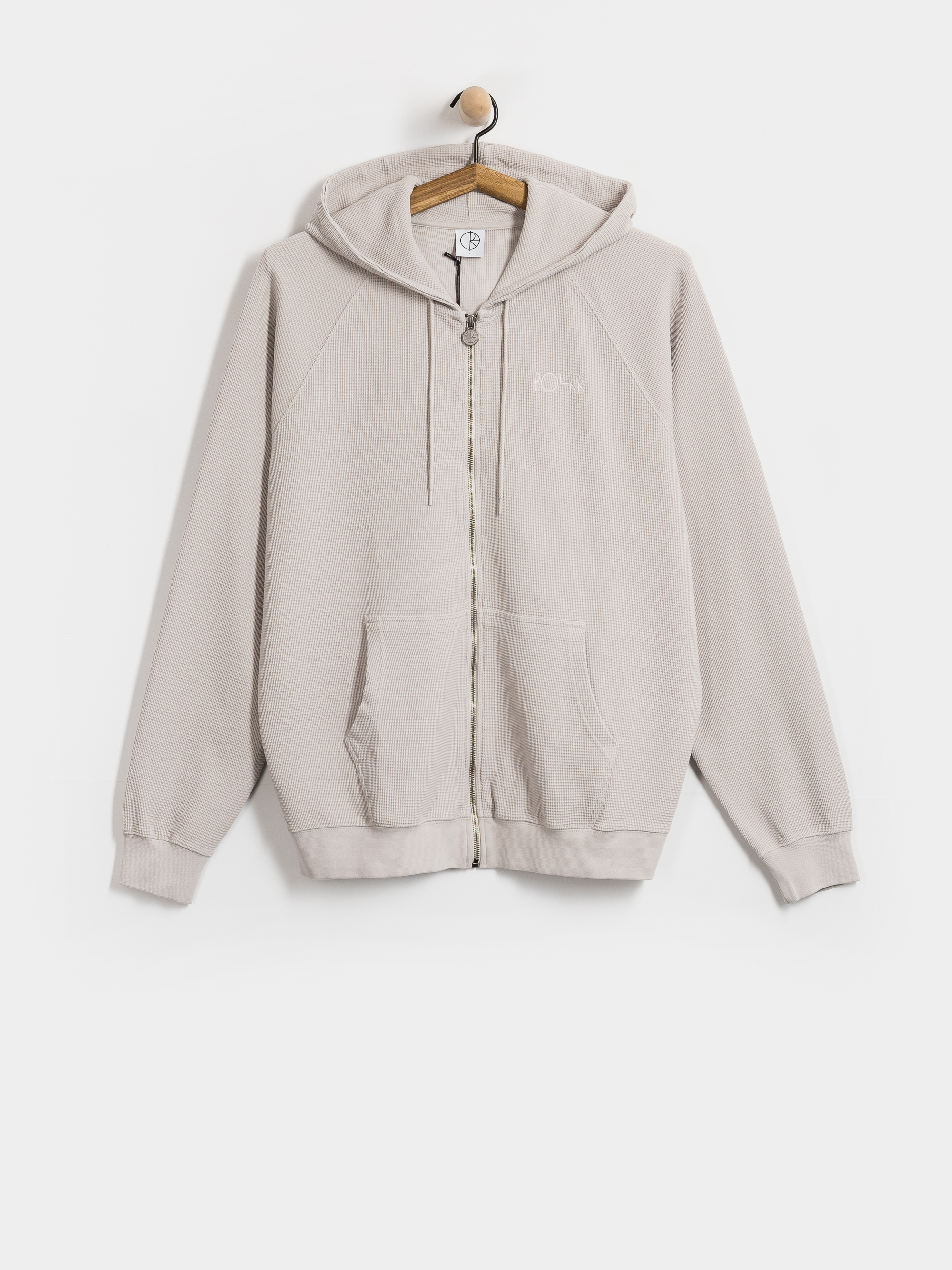 Polar Skate Waffle ZHD Kapucnis pulóver (pale taupe)