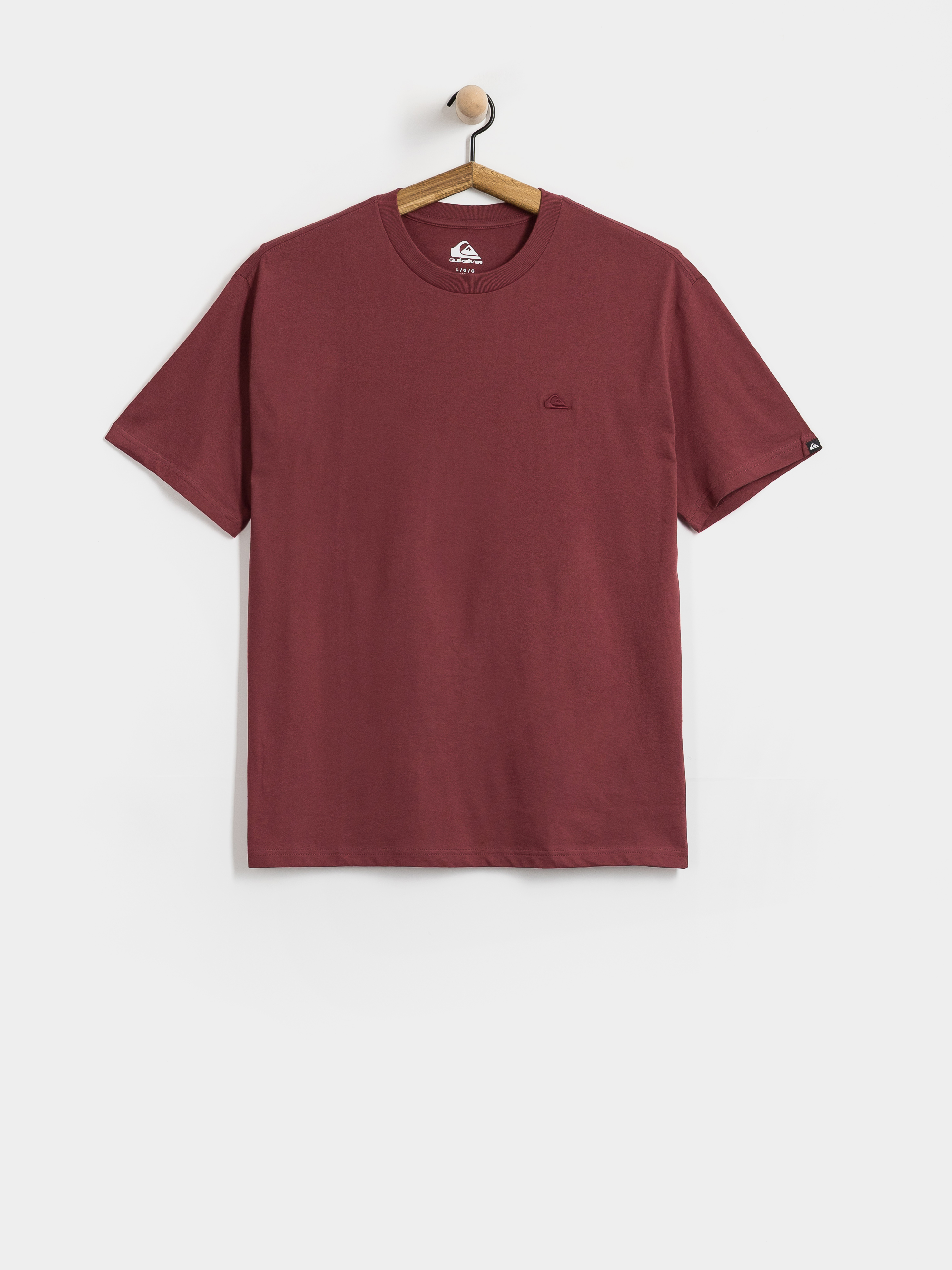 Quiksilver Salt Water Póló (oxblood red)