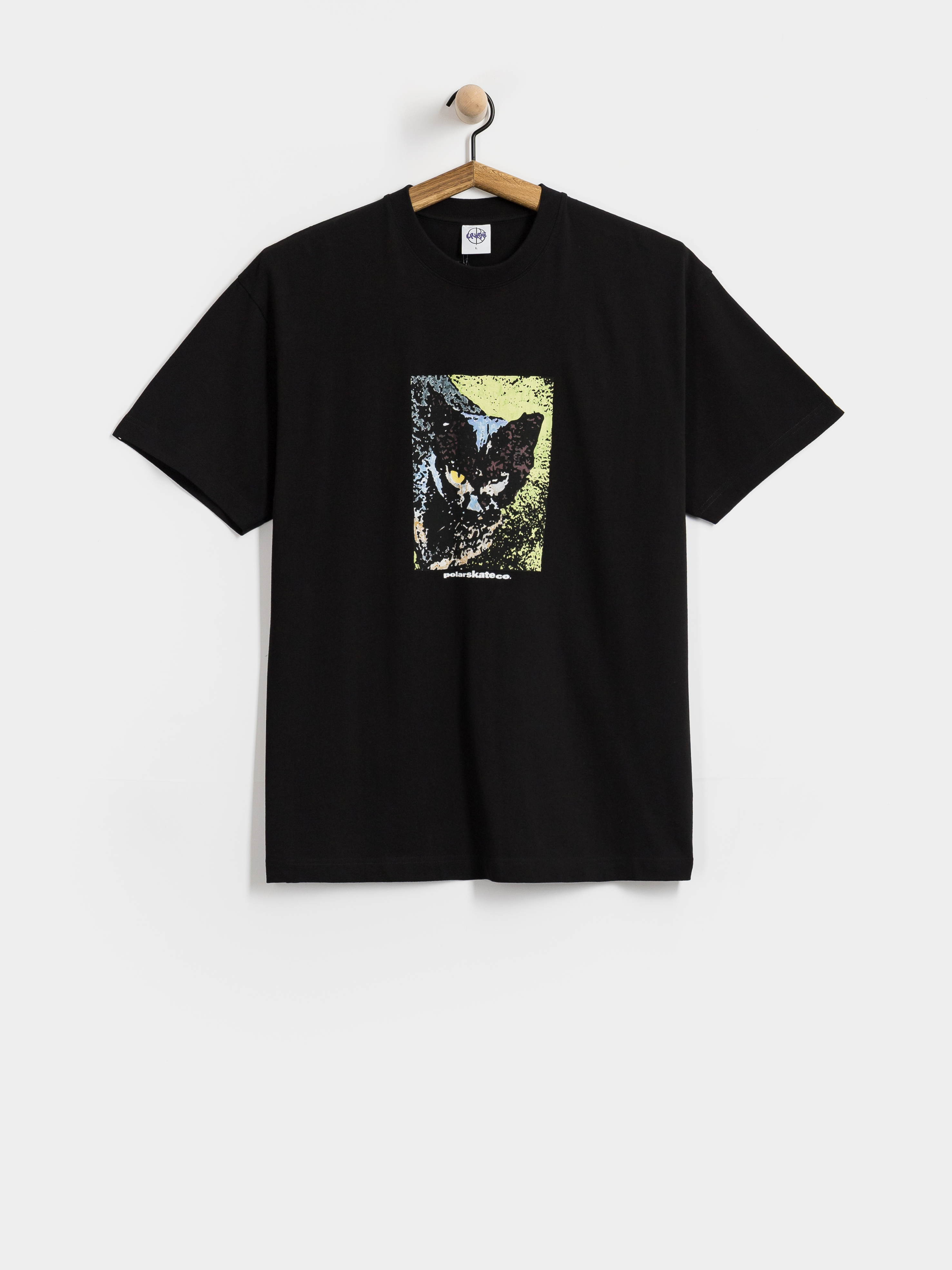 Polar Skate Cat Póló (black)
