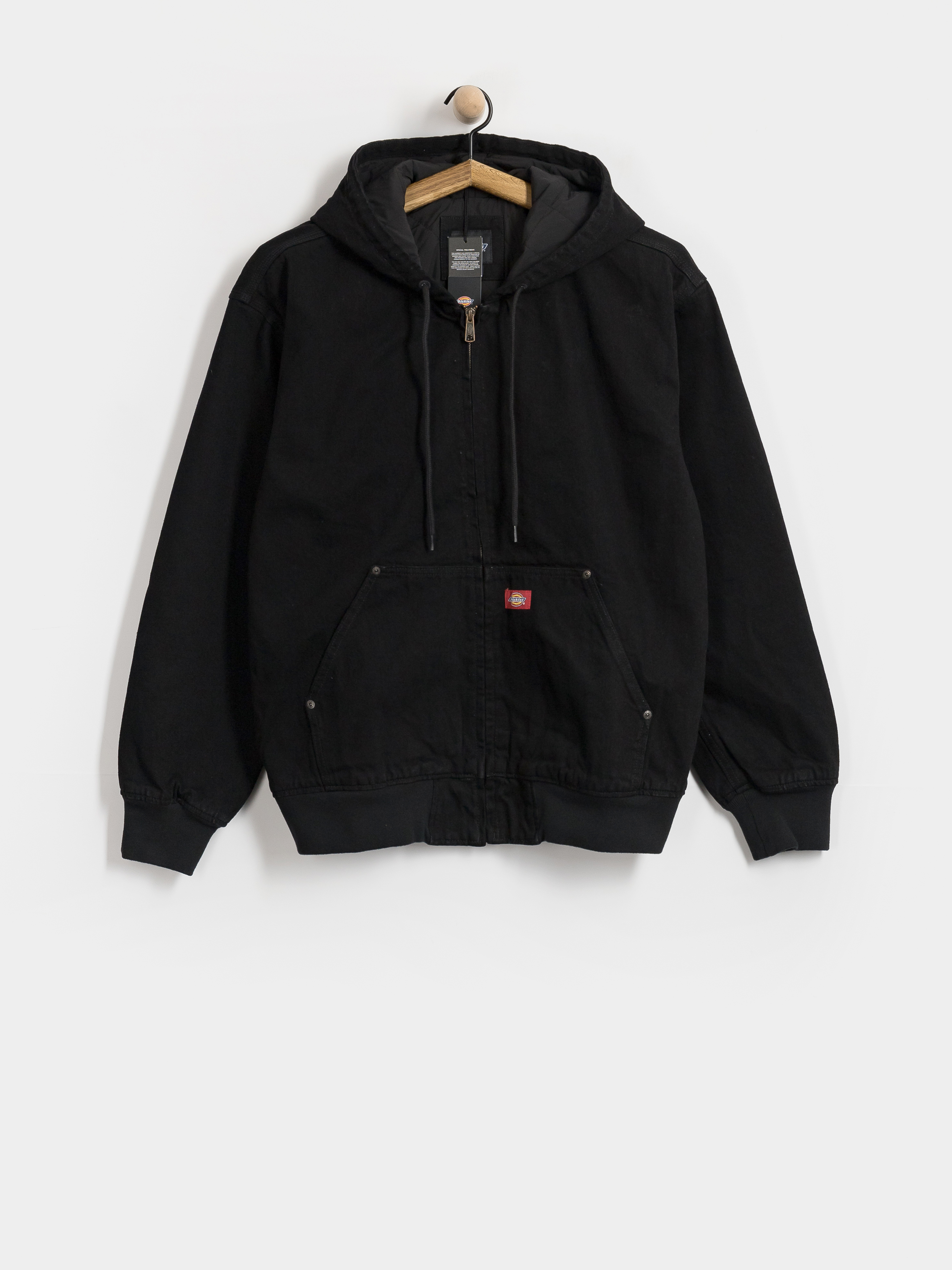Dickies Hilham Lined Denim Hooded Bomber Dzseki