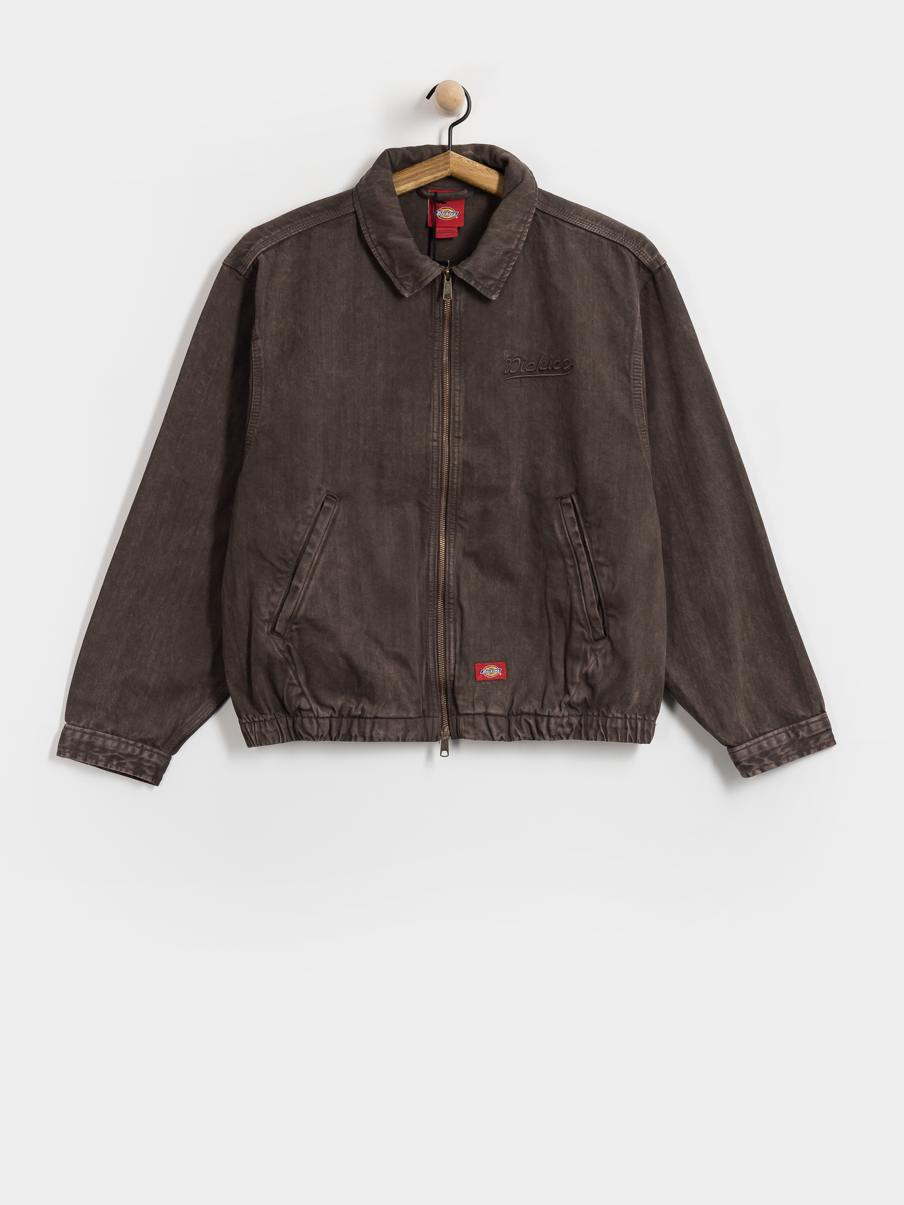 Dickies Edgewood Unlined Denim Dzseki (dark brown)
