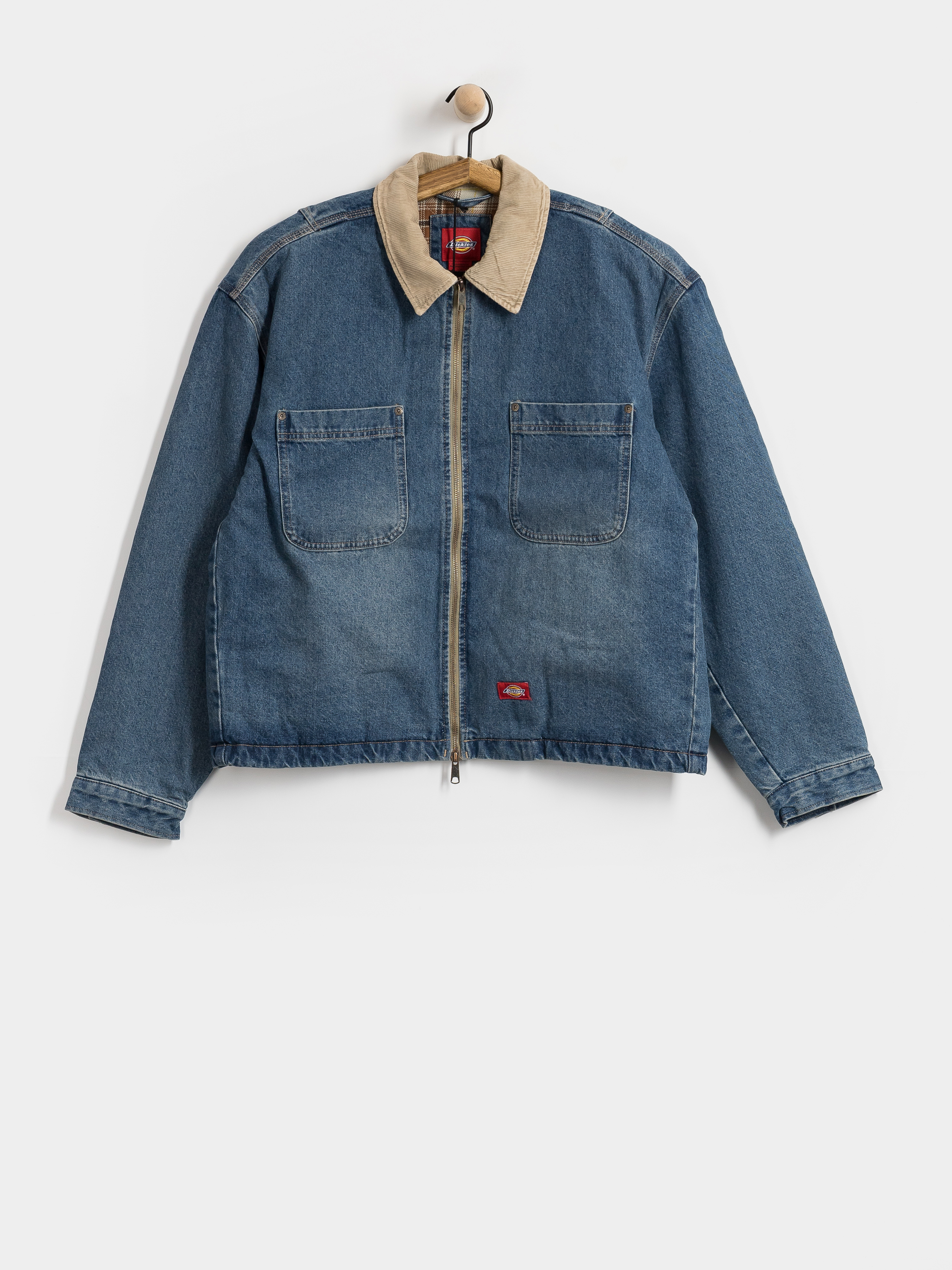 Dickies Taylor Denim Dzseki (mid blue fade wash)