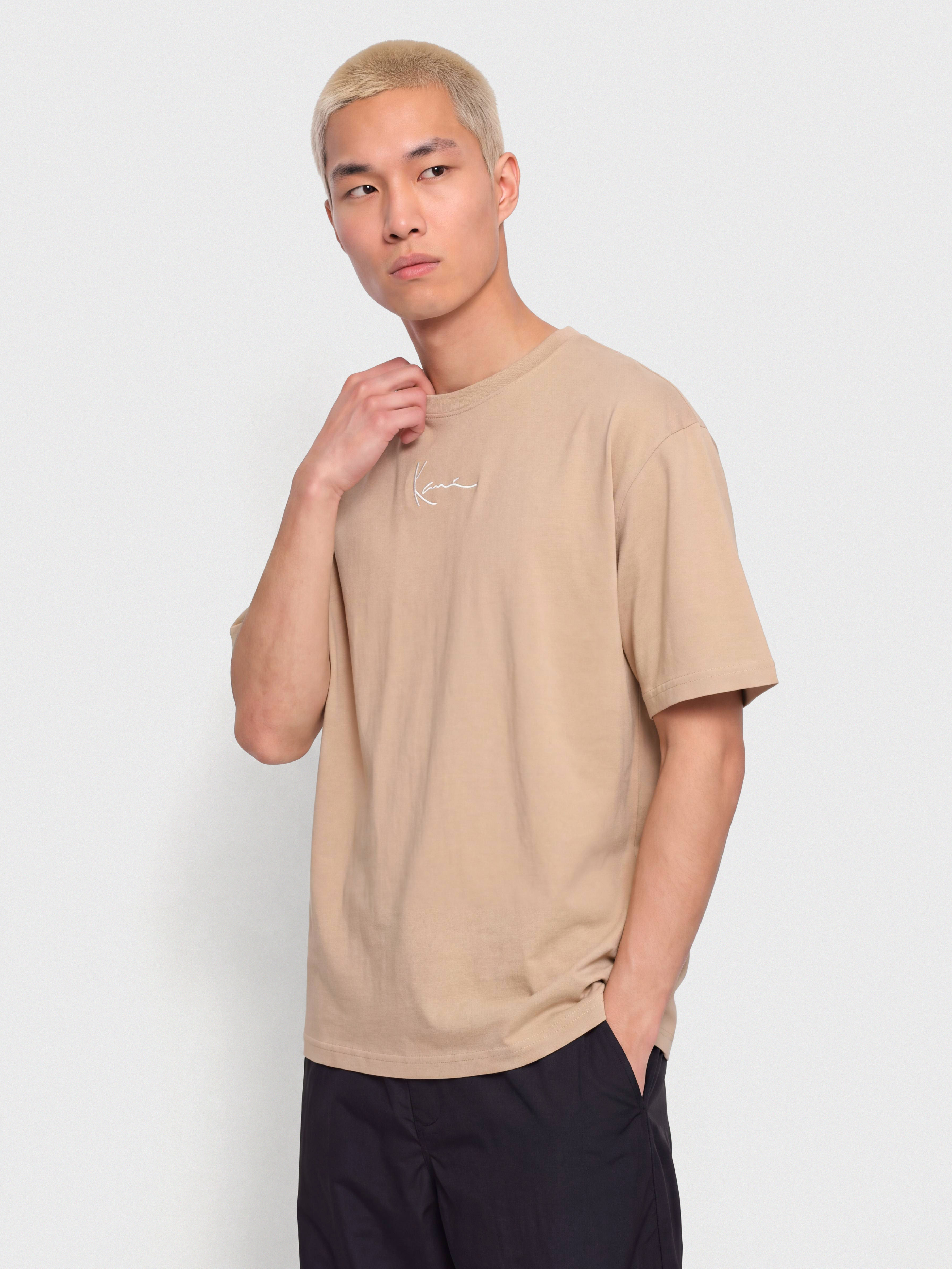 Póló Karl Kani Small Signature Essential (taupe)
