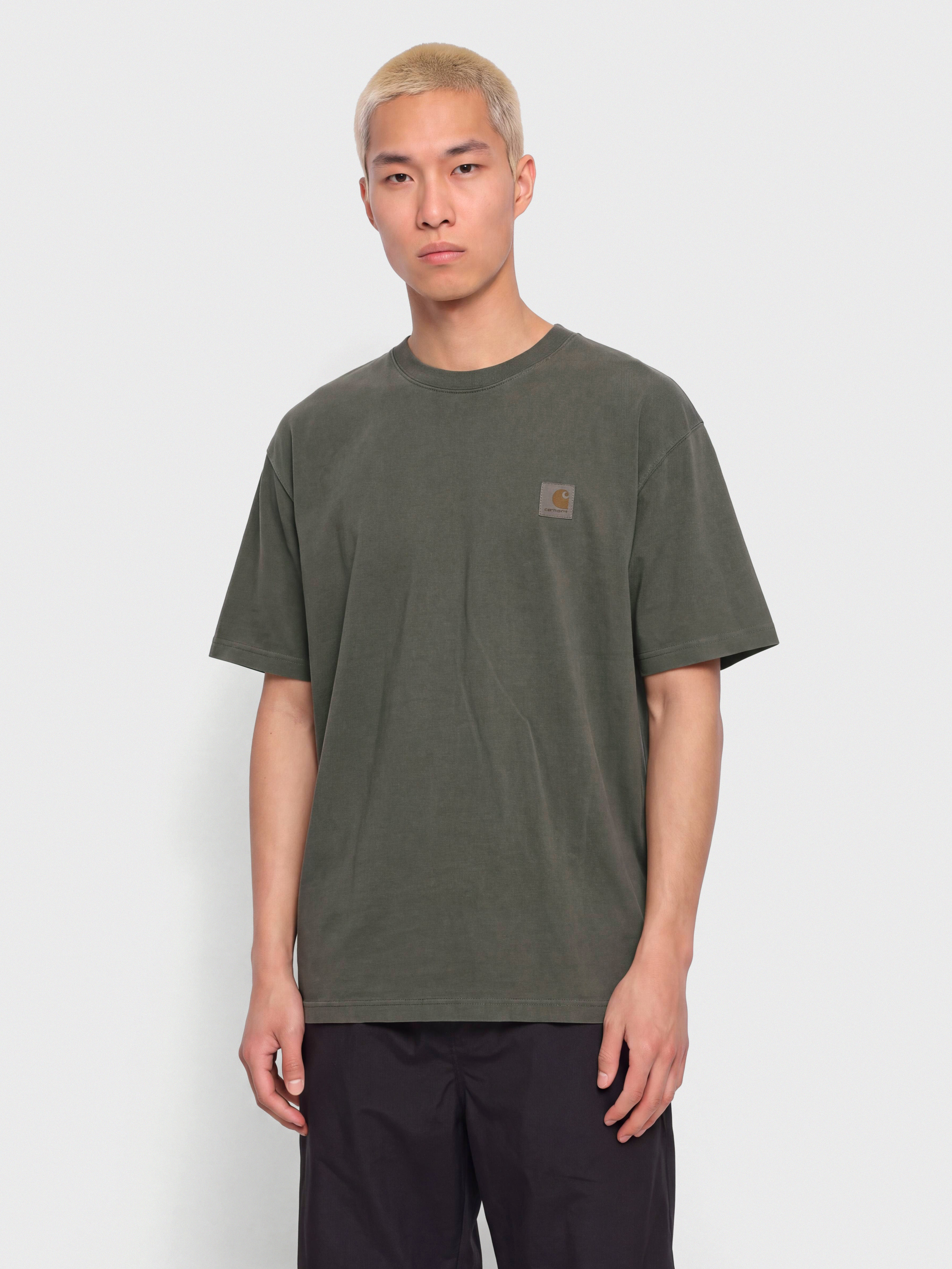 Póló Carhartt WIP Vista (black/garment dyed)