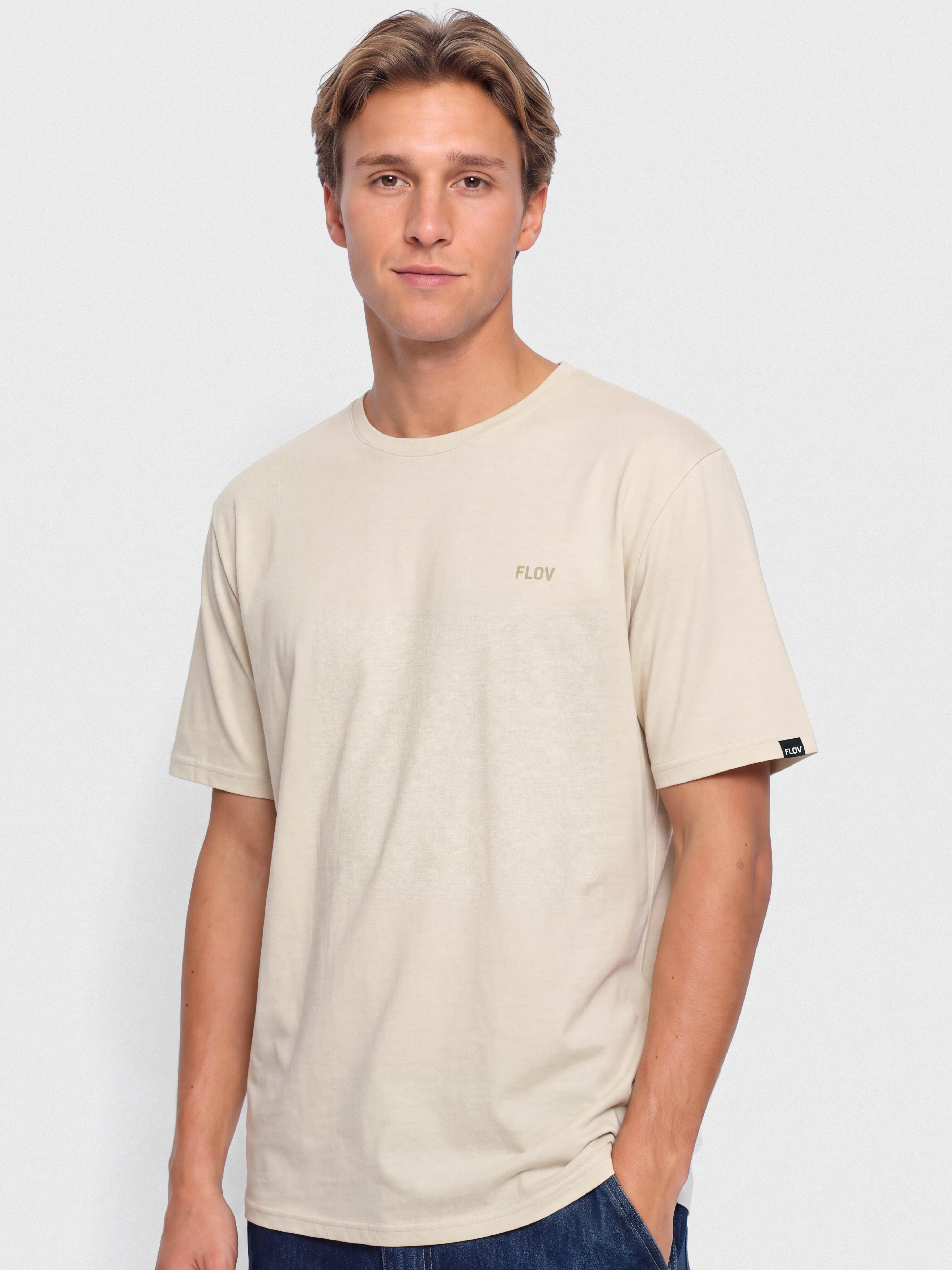 Póló FLOV Timberon (beige/olive)