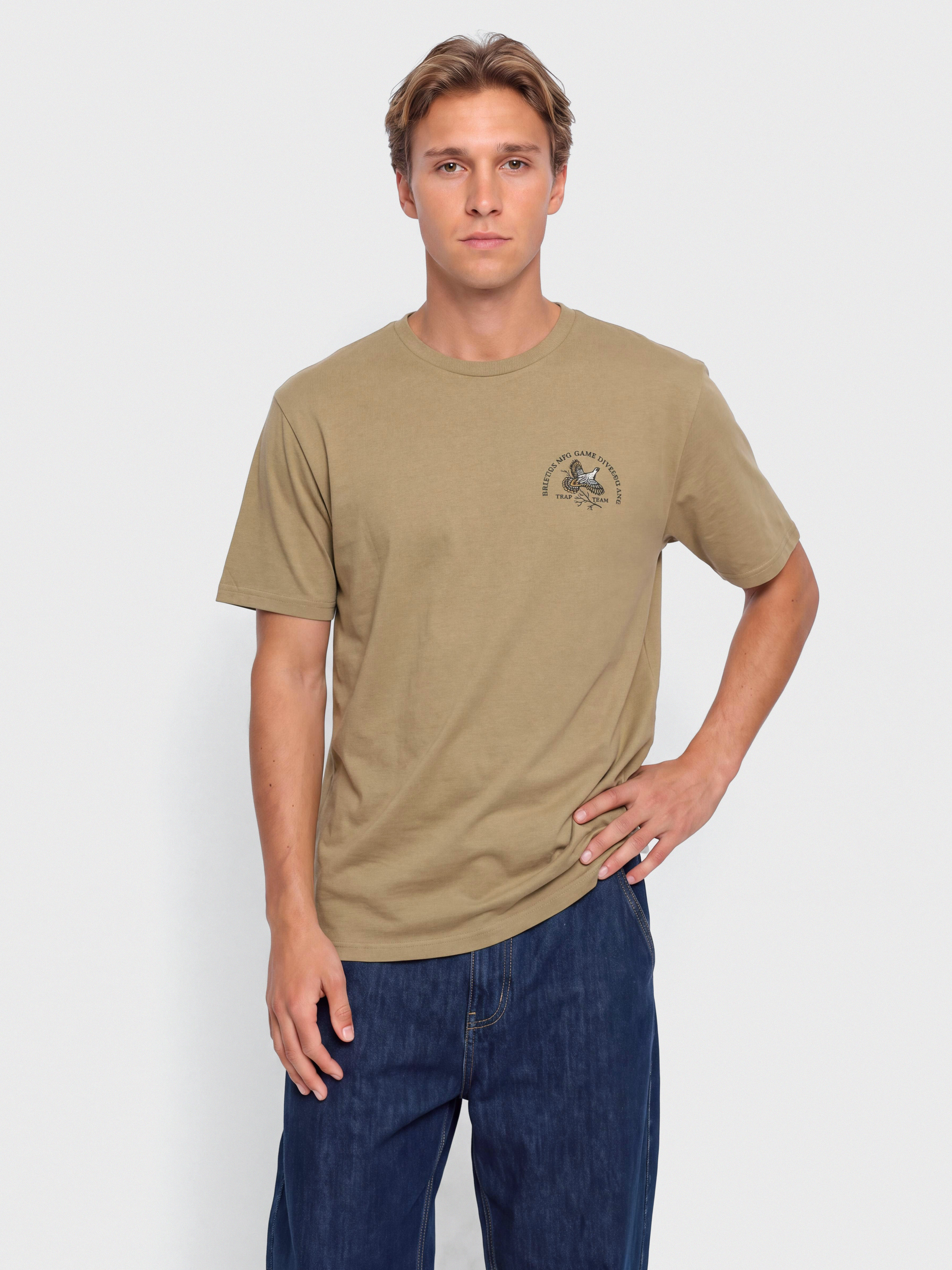 Brixton Game S/S Tlrt Póló (khaki)