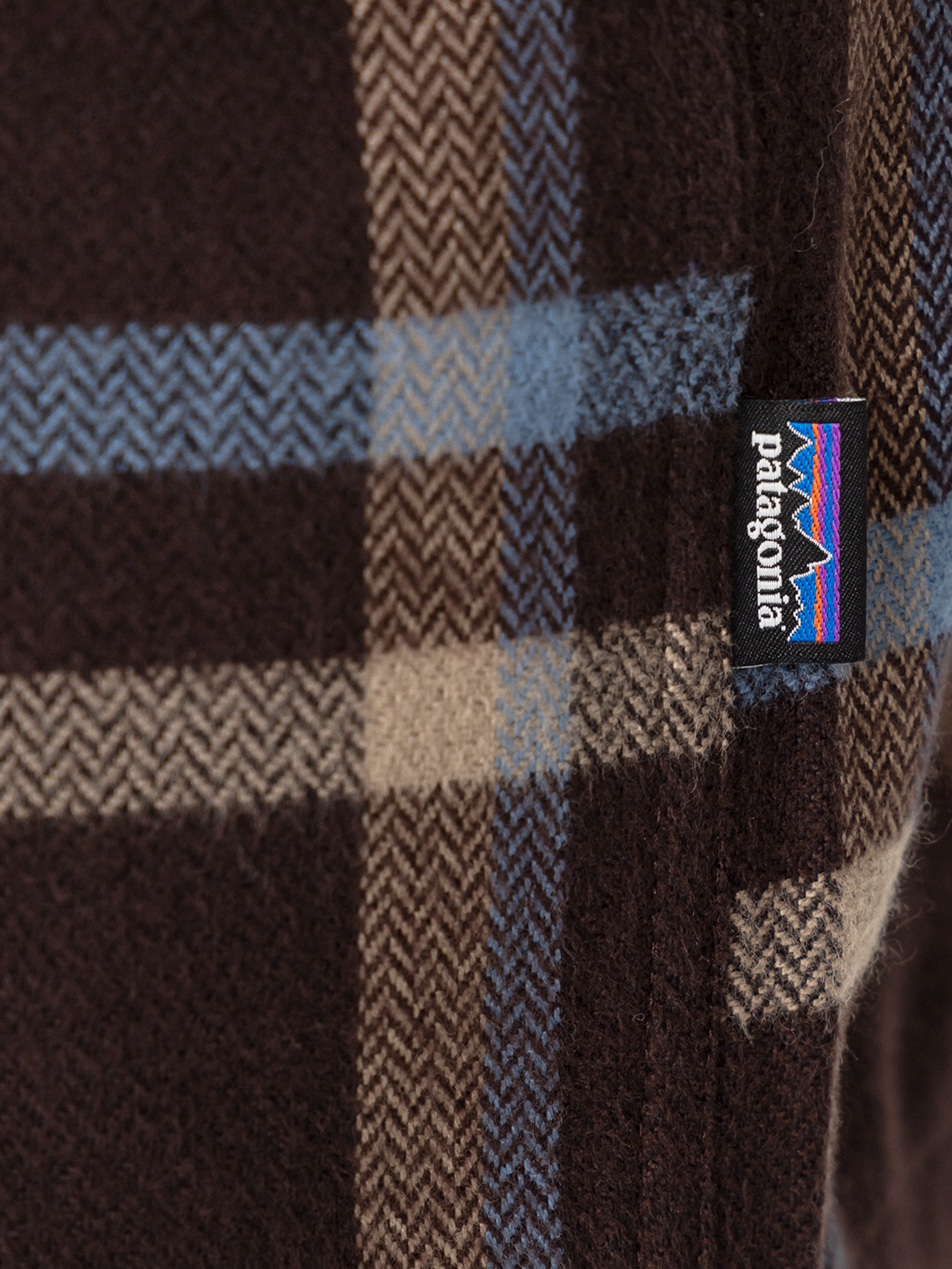 Patagonia Fjord Flannel Ing (crossing den brown)