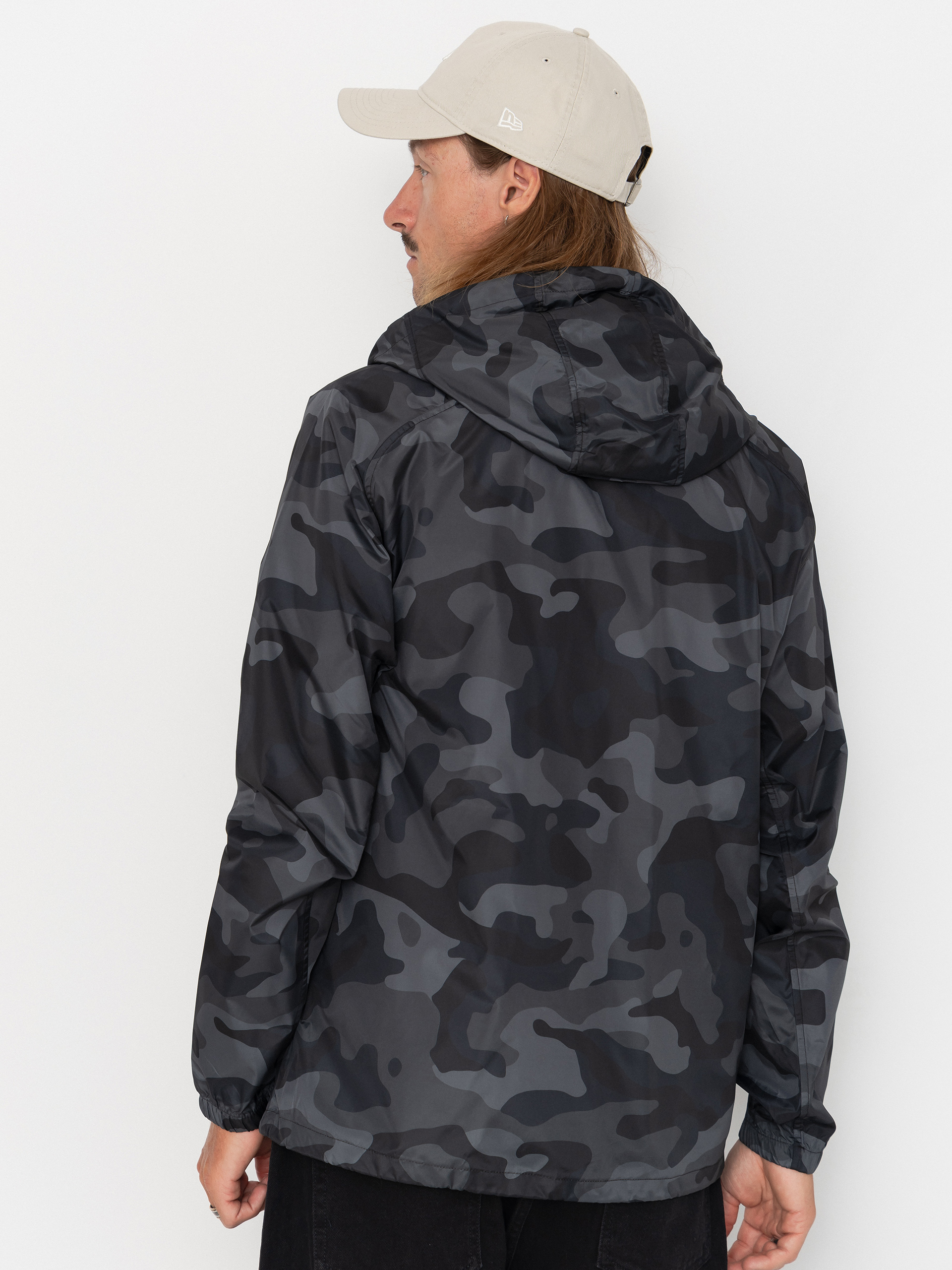 Fox Fox Head Camo Windbreaker Dzseki (black camo)