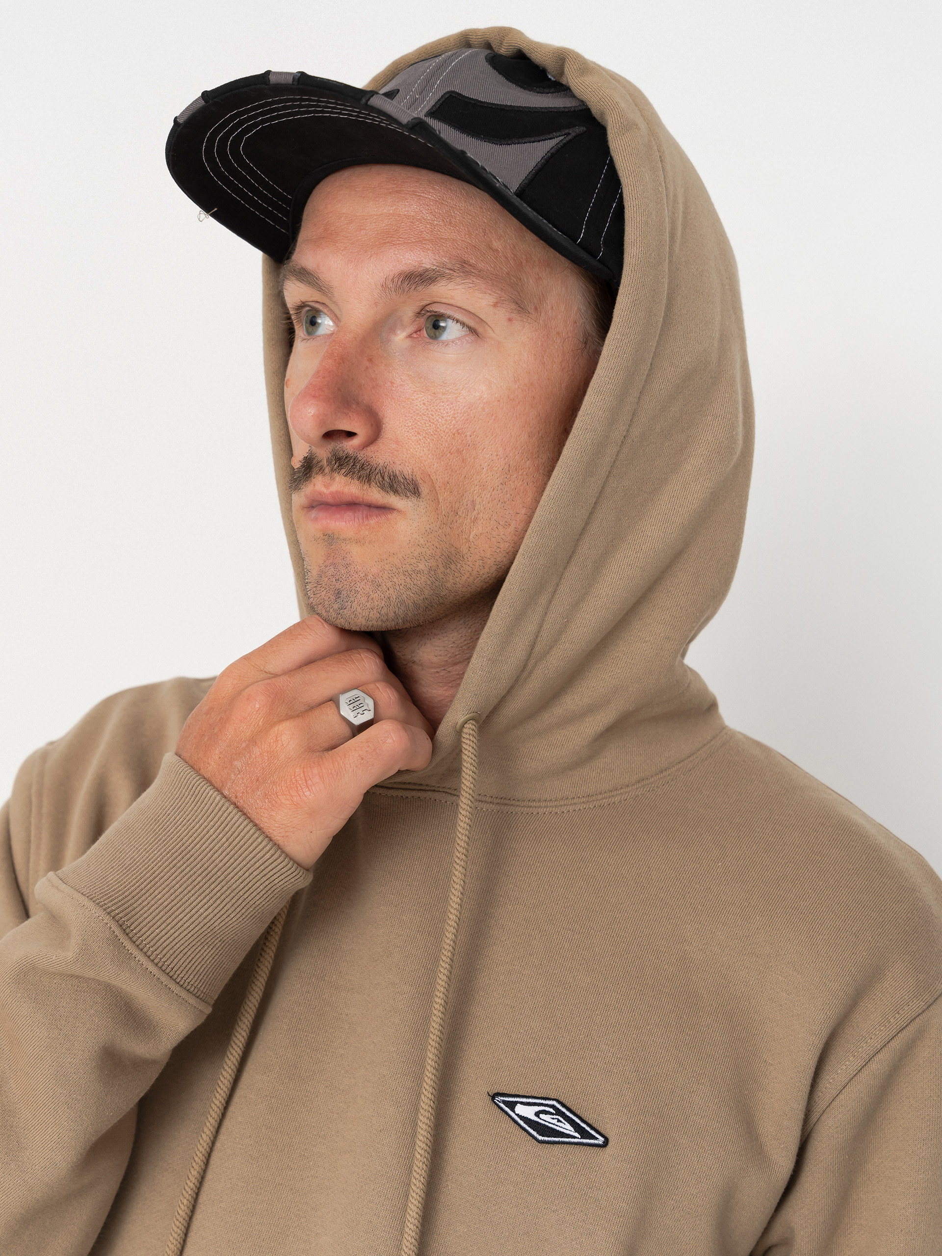 Quiksilver Diamond HD Kapucnis pulóver (elmwood)