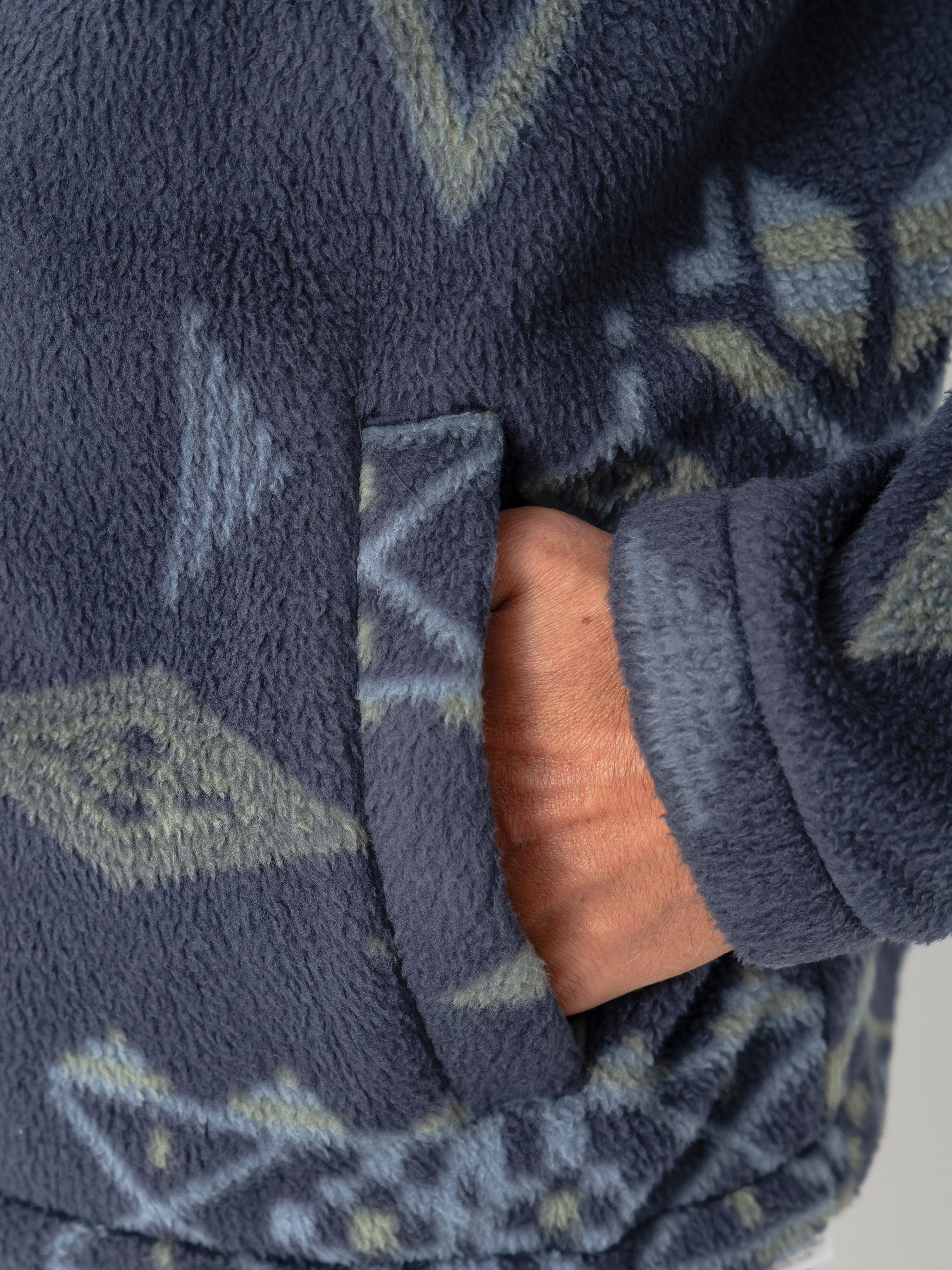 Férfi Billabong Boundary Re Issue Polár pulóver (navy)