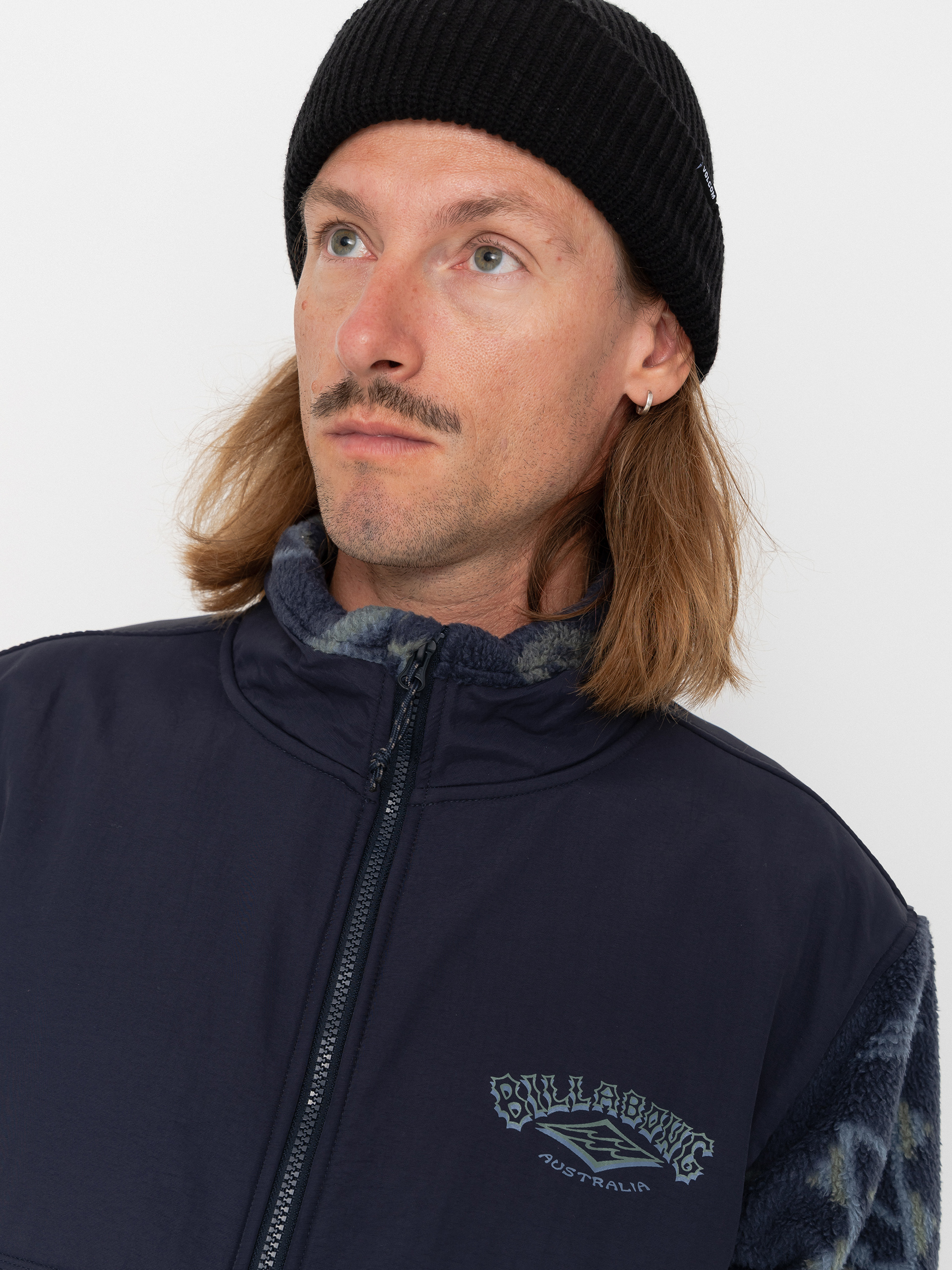 Férfi Billabong Boundary Re Issue Polár pulóver (navy)