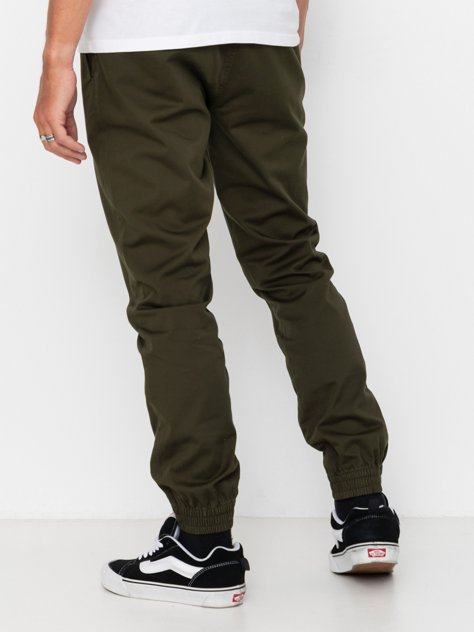 Volcom Frickin Slim Jogger Kisnadrág (dark green)