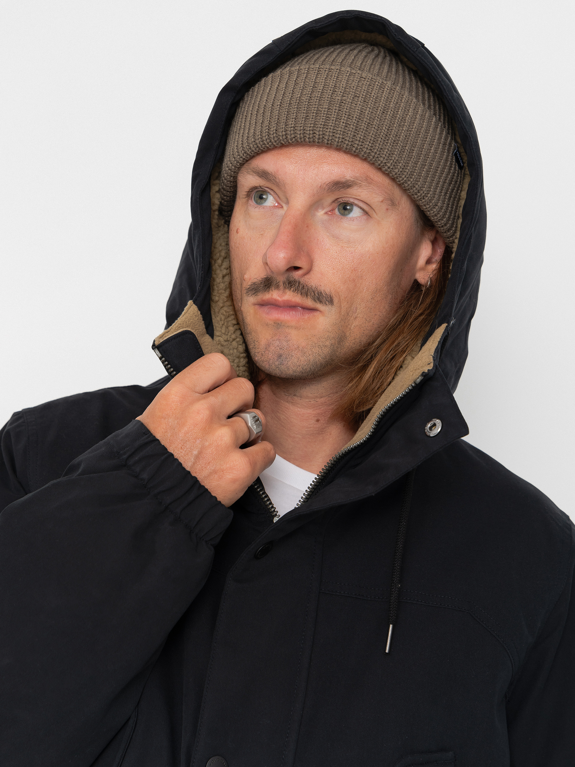 Volcom Starget 5K Parka Dzseki (black)