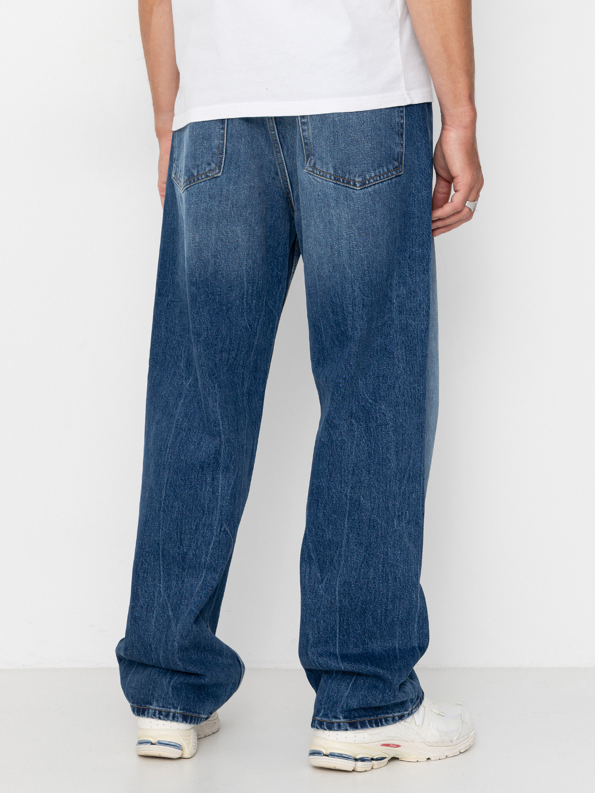 Kisnadrág Carhartt WIP Payson (blue/marble used wash)