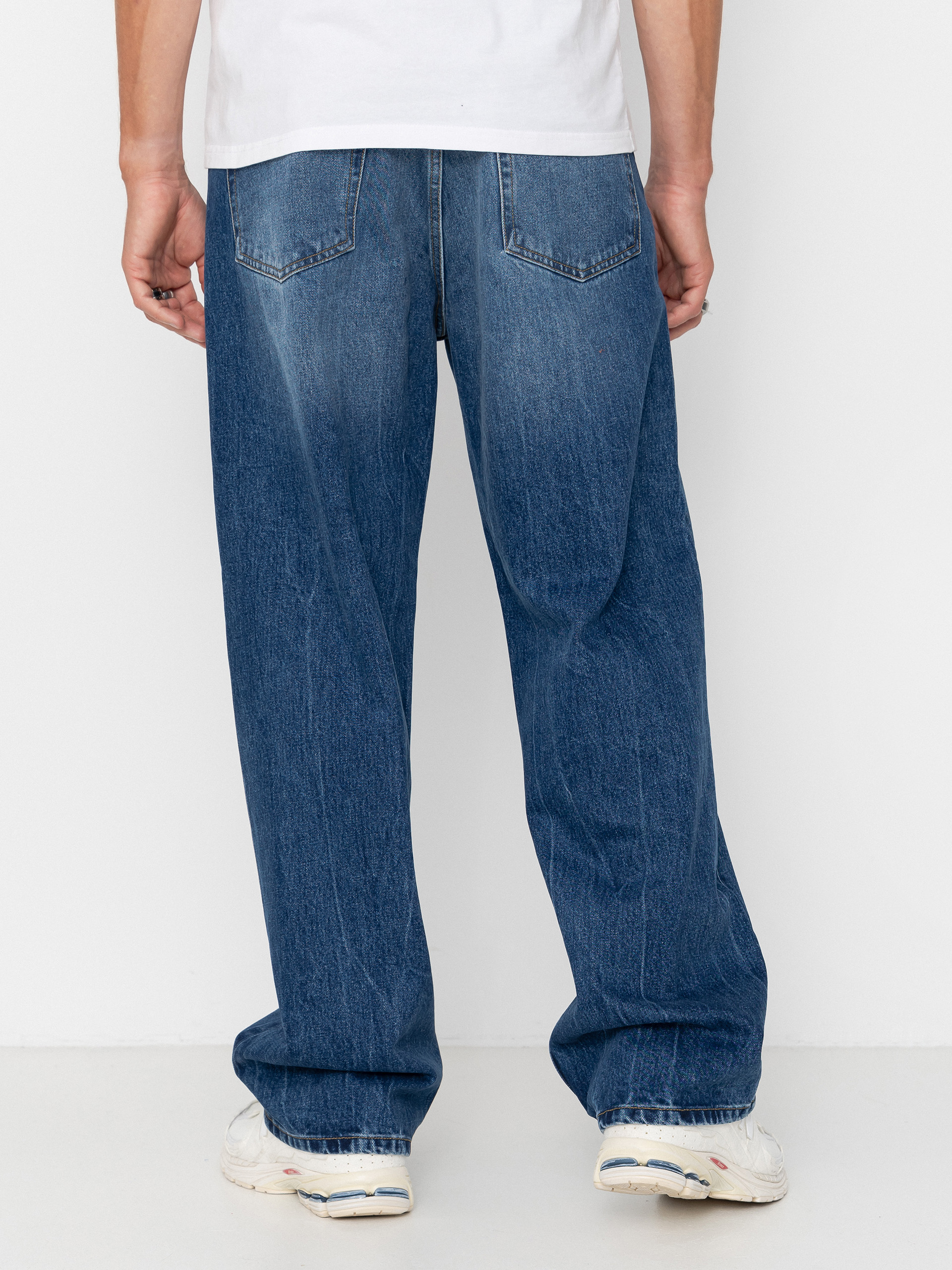 Kisnadrág Carhartt WIP Payson (blue/marble used wash)