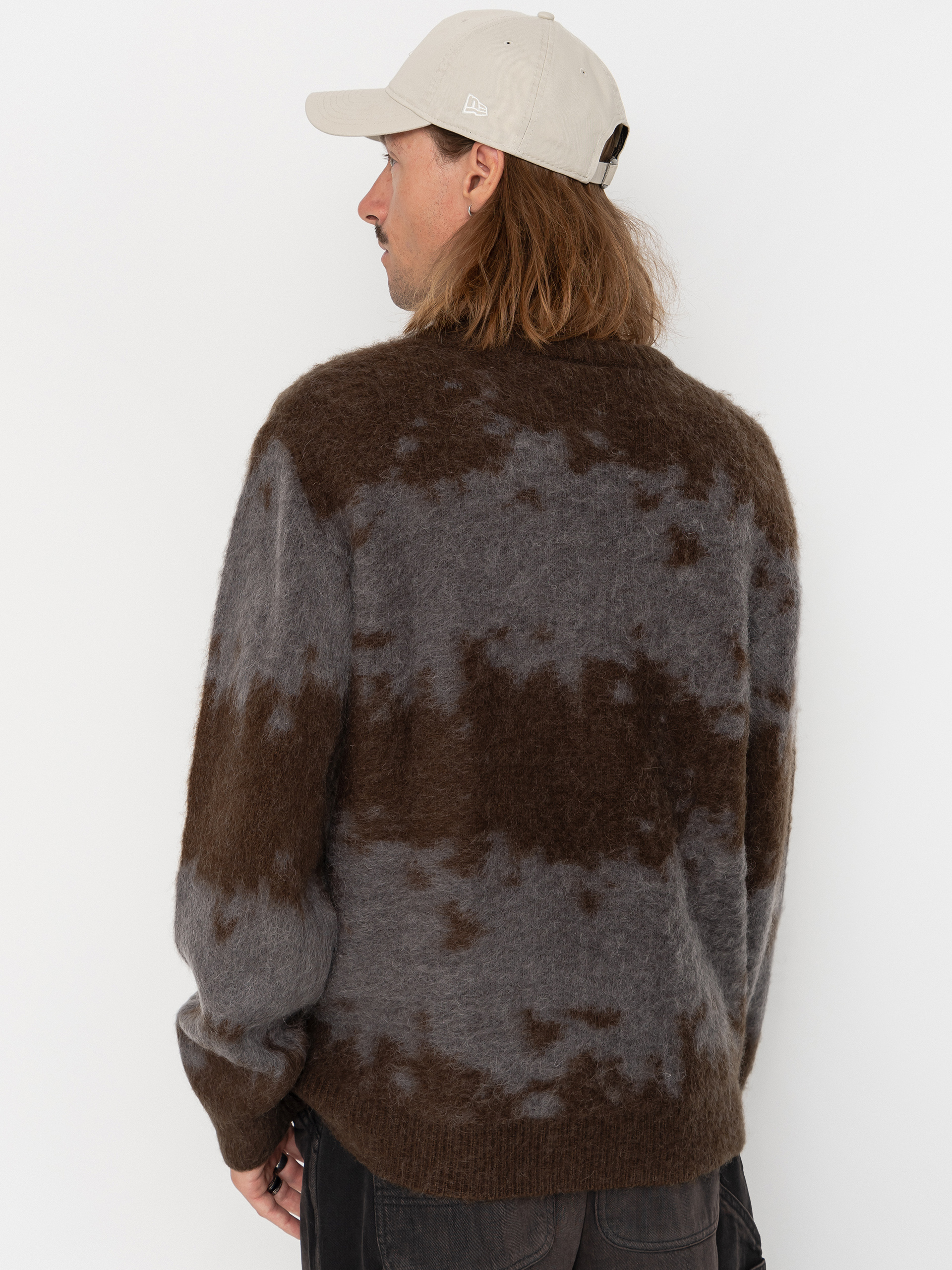 Gramicci Mohair Splatter Pulóver (slate splatter)
