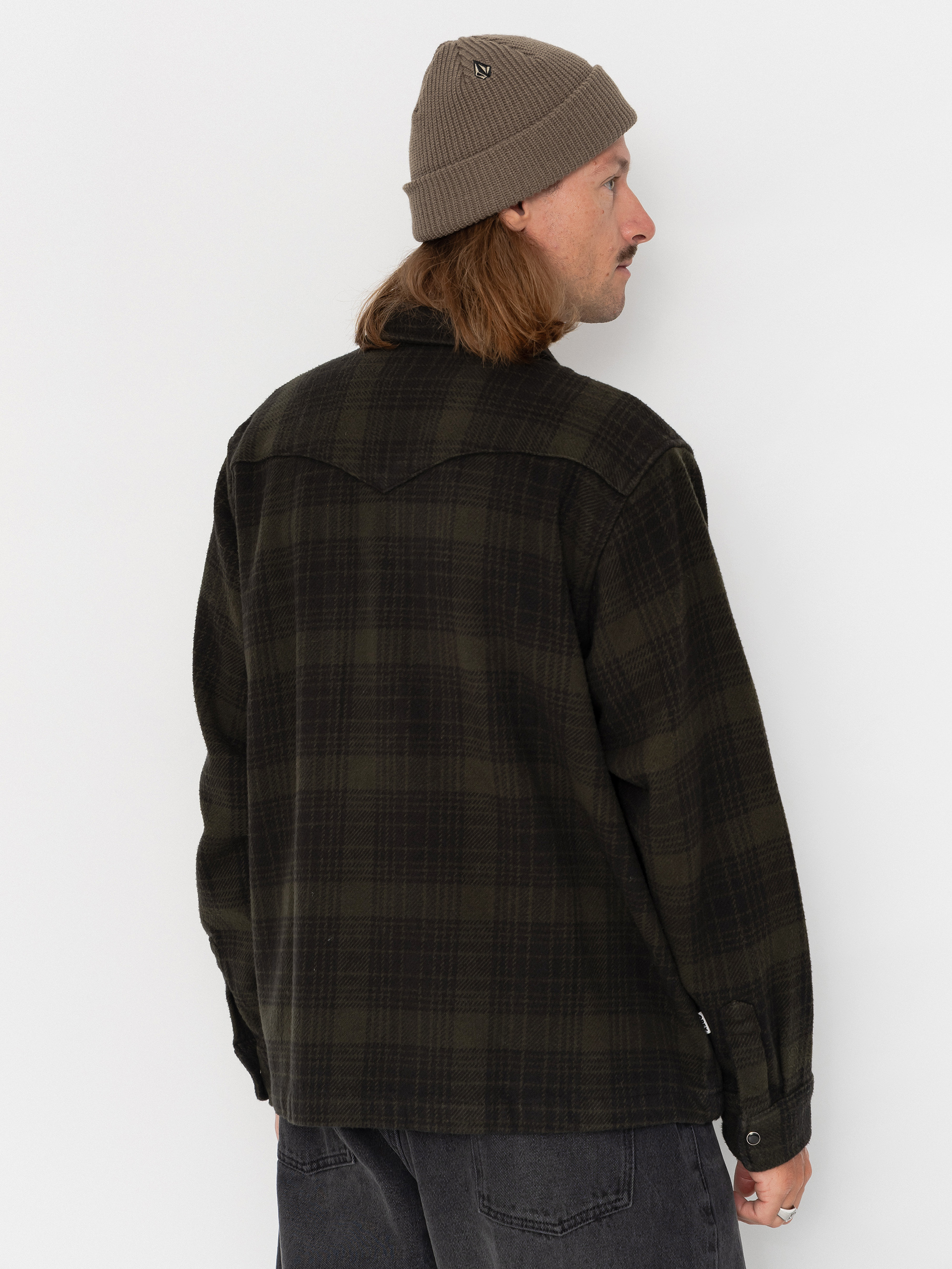 OBEY Willie Zip Shirt Dzseki (rosin multi)