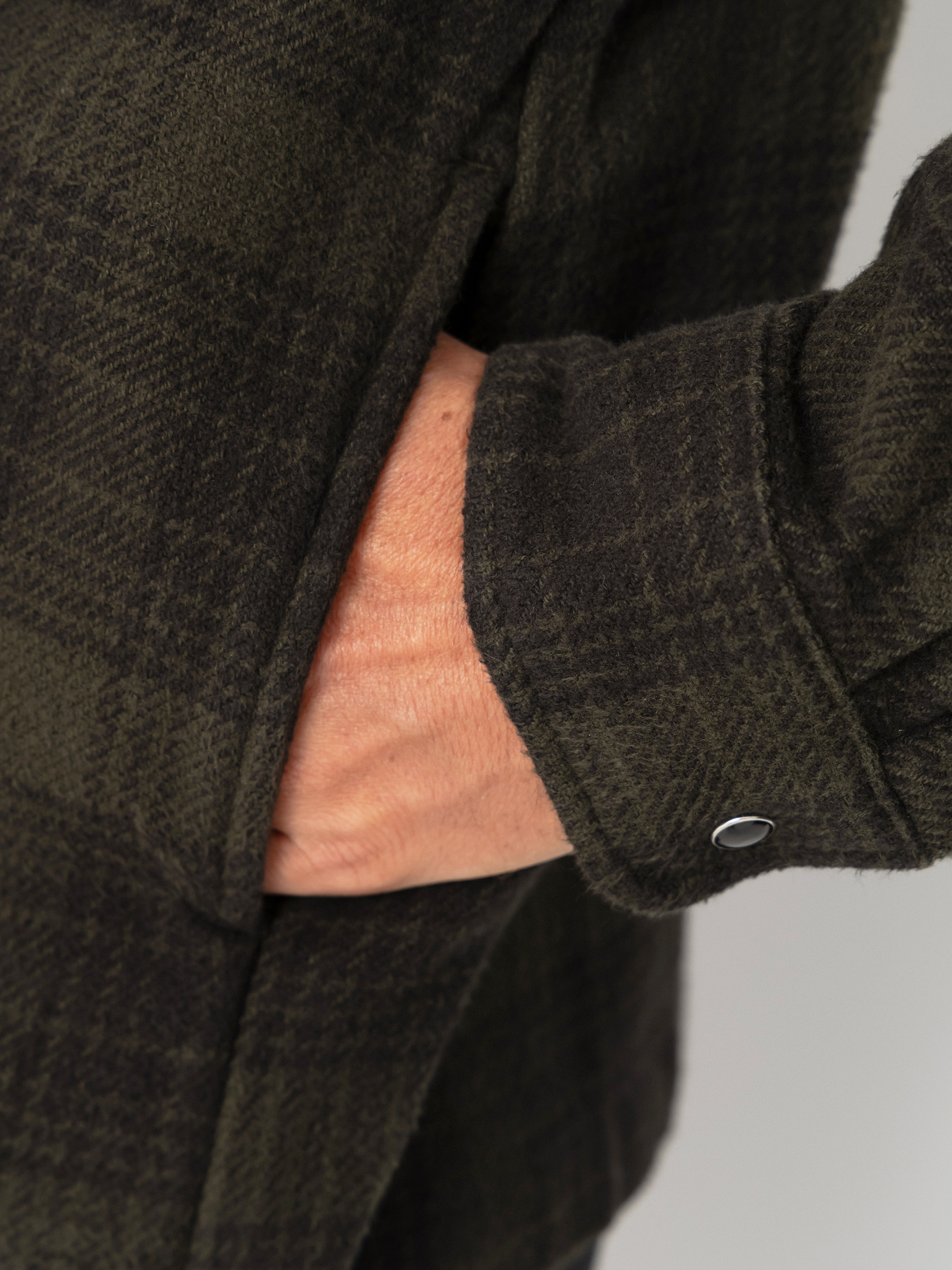 OBEY Willie Zip Shirt Dzseki (rosin multi)