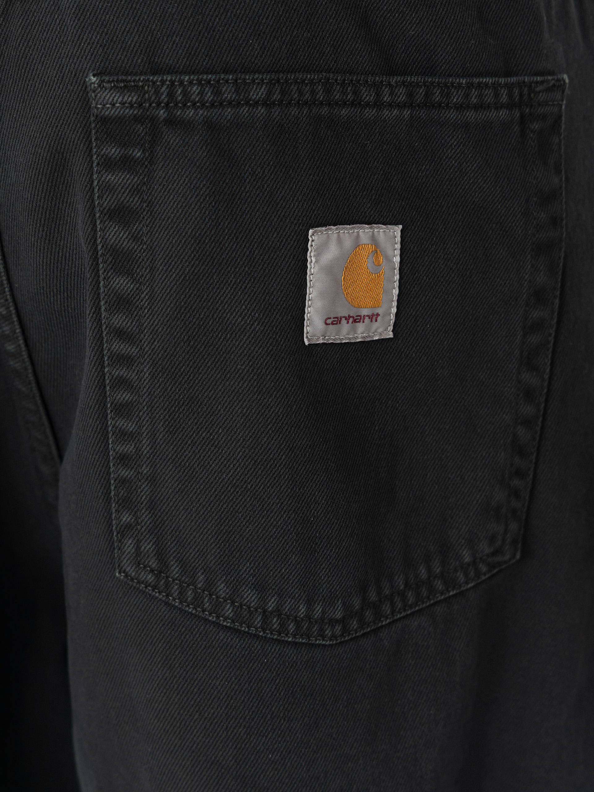 Kisnadrág Carhartt WIP Brandon (raven/stone dyed)