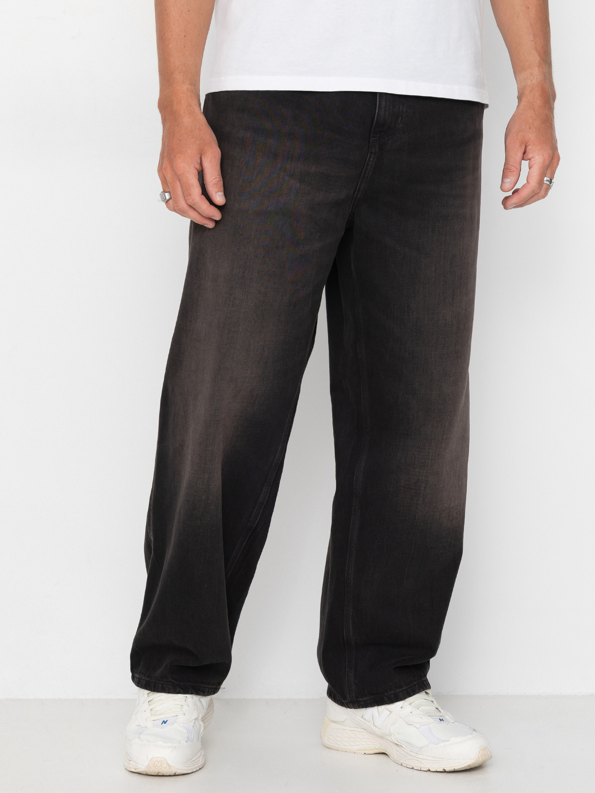Kisnadrág Carhartt WIP OG Single Knee (black/tobacco used wash)