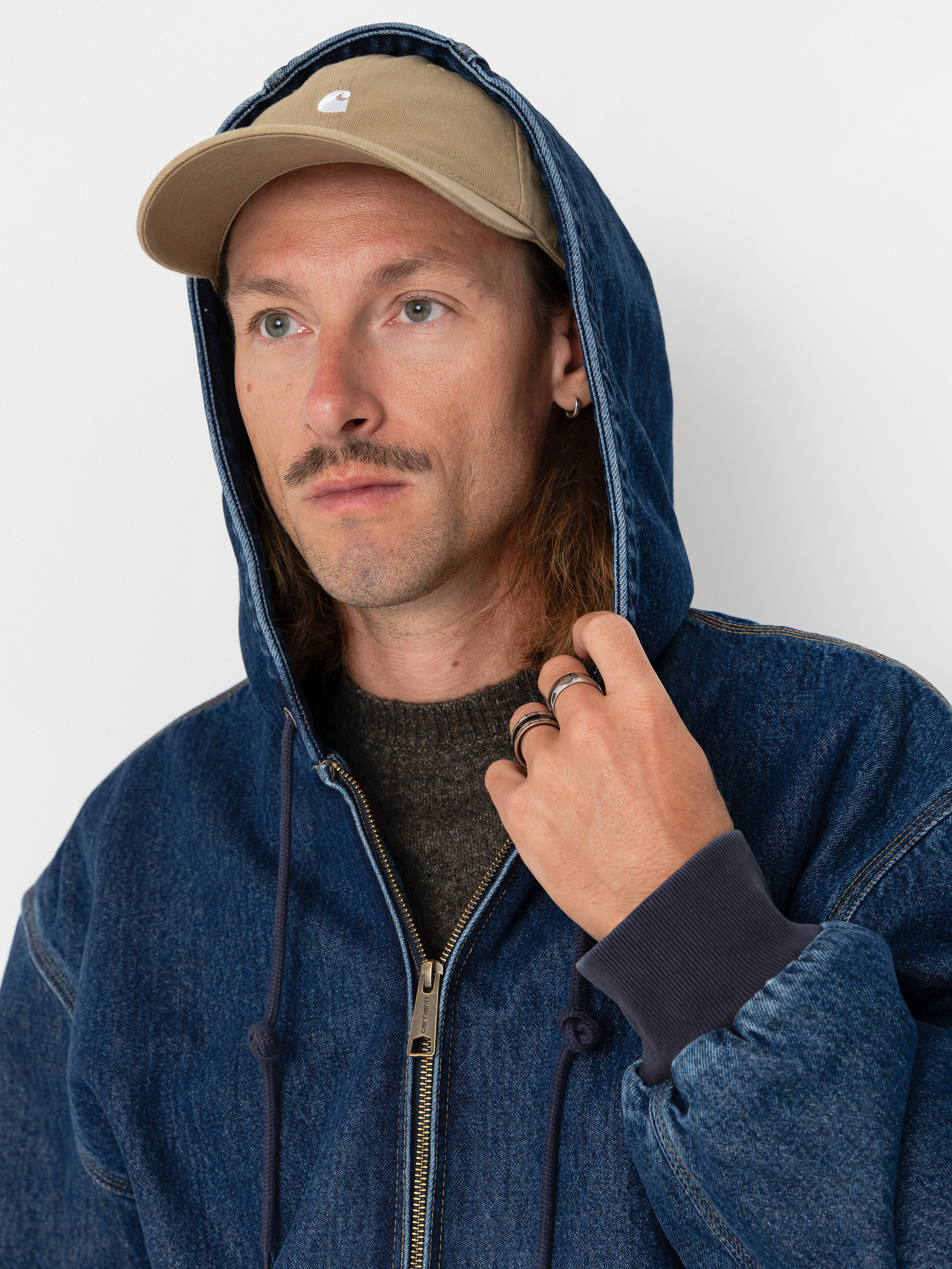 Dzseki Carhartt WIP OG Active (blue/stone washed)