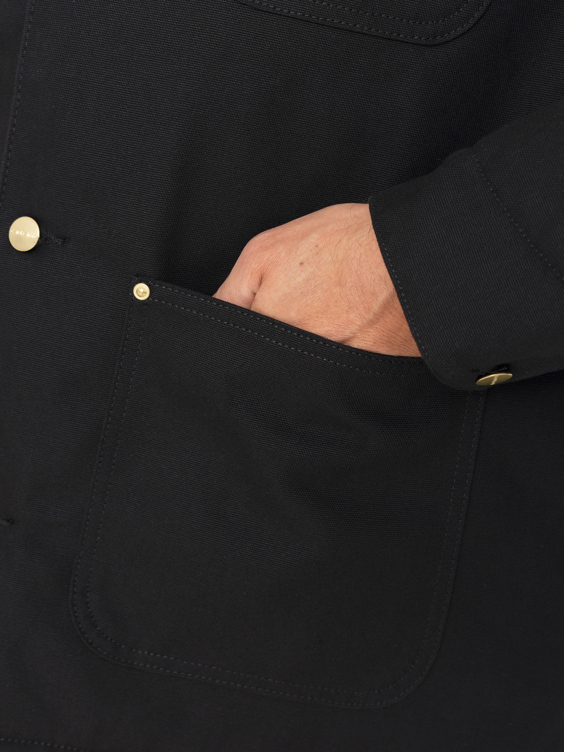 Dzseki Carhartt WIP OG Chore Coat (black/black/rigid)