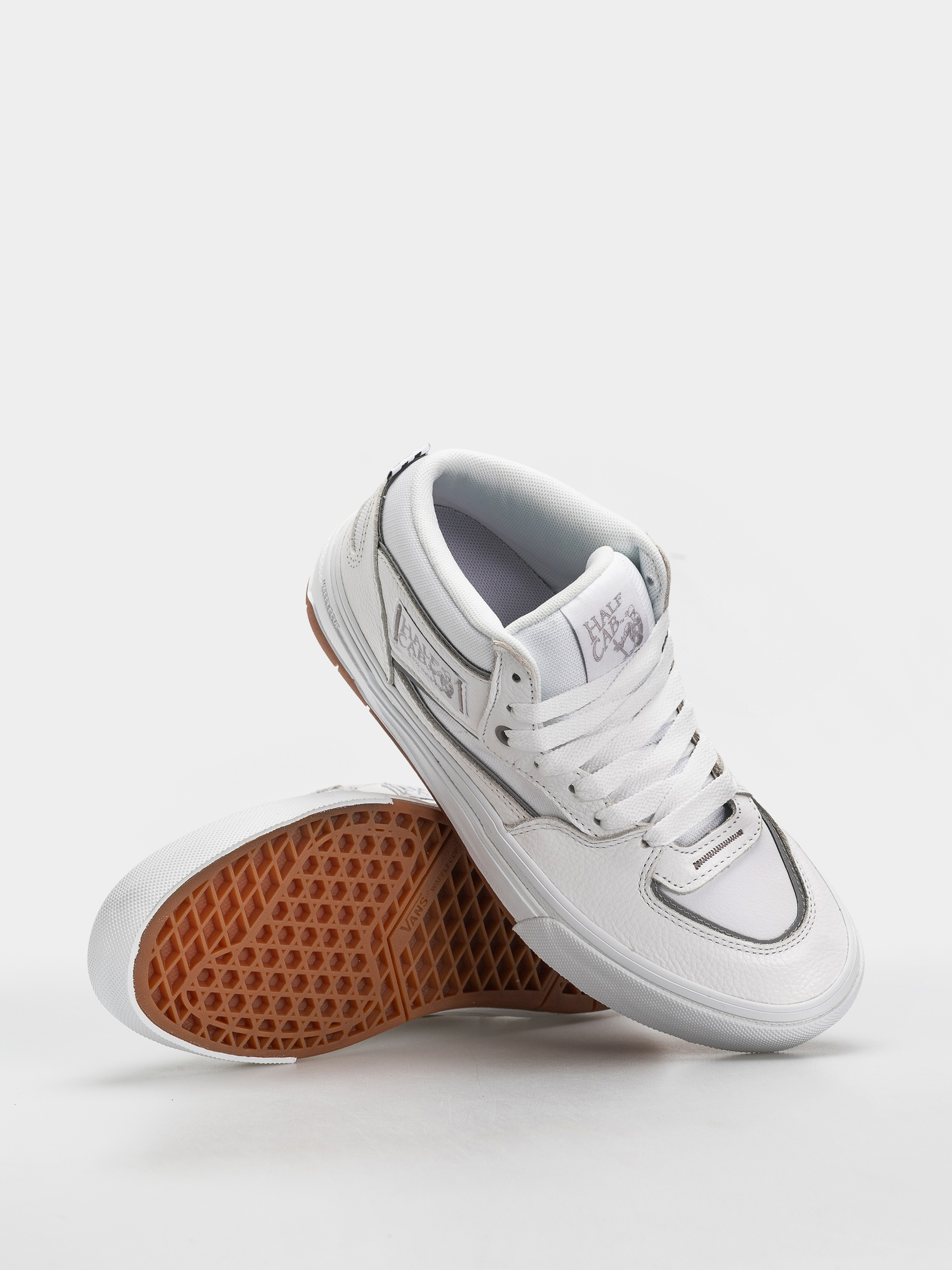 Vans Skate Half Cab Wafflecup Cipők (white/light grey)