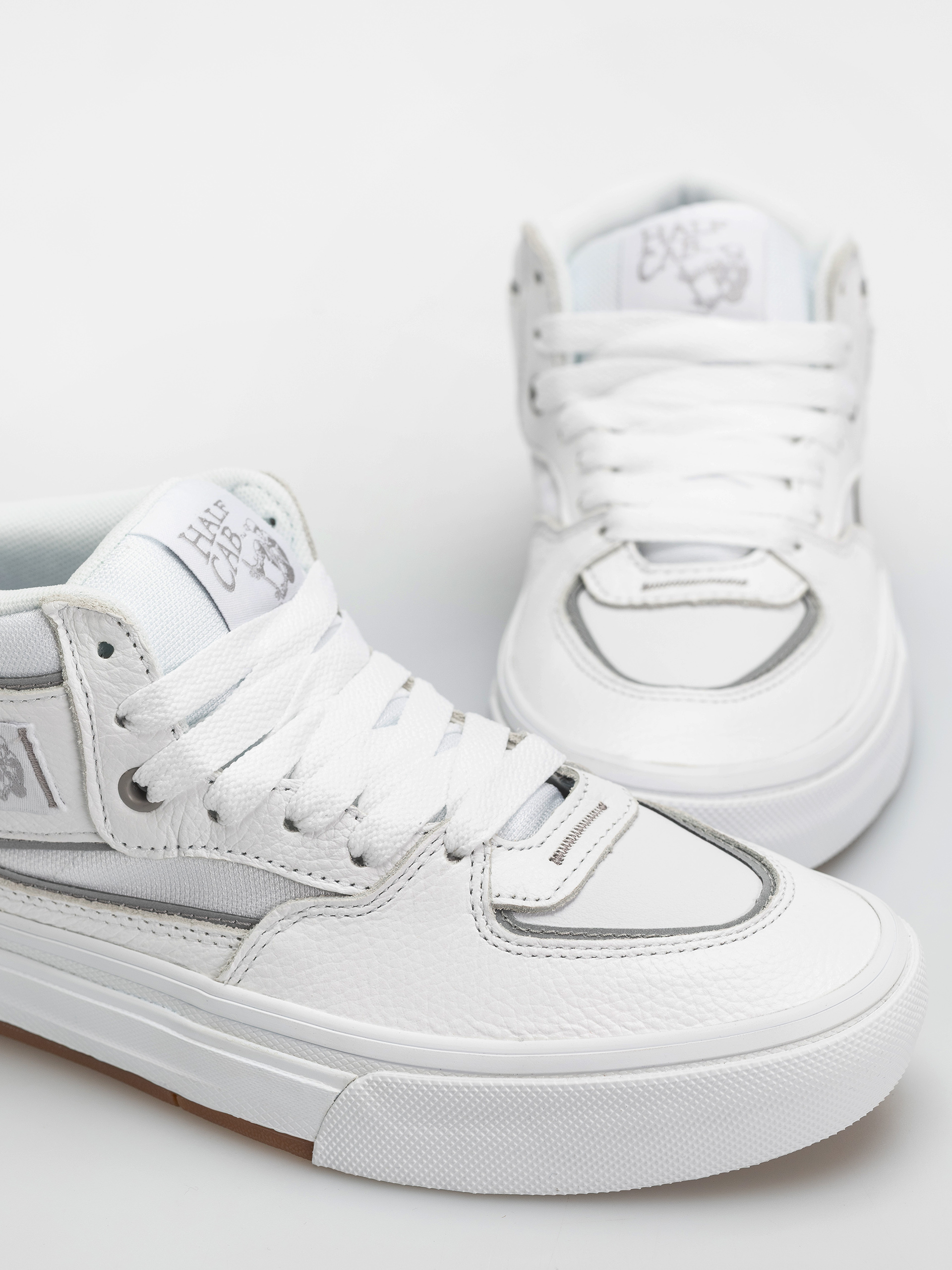 Vans Skate Half Cab Wafflecup Cipők (white/light grey)