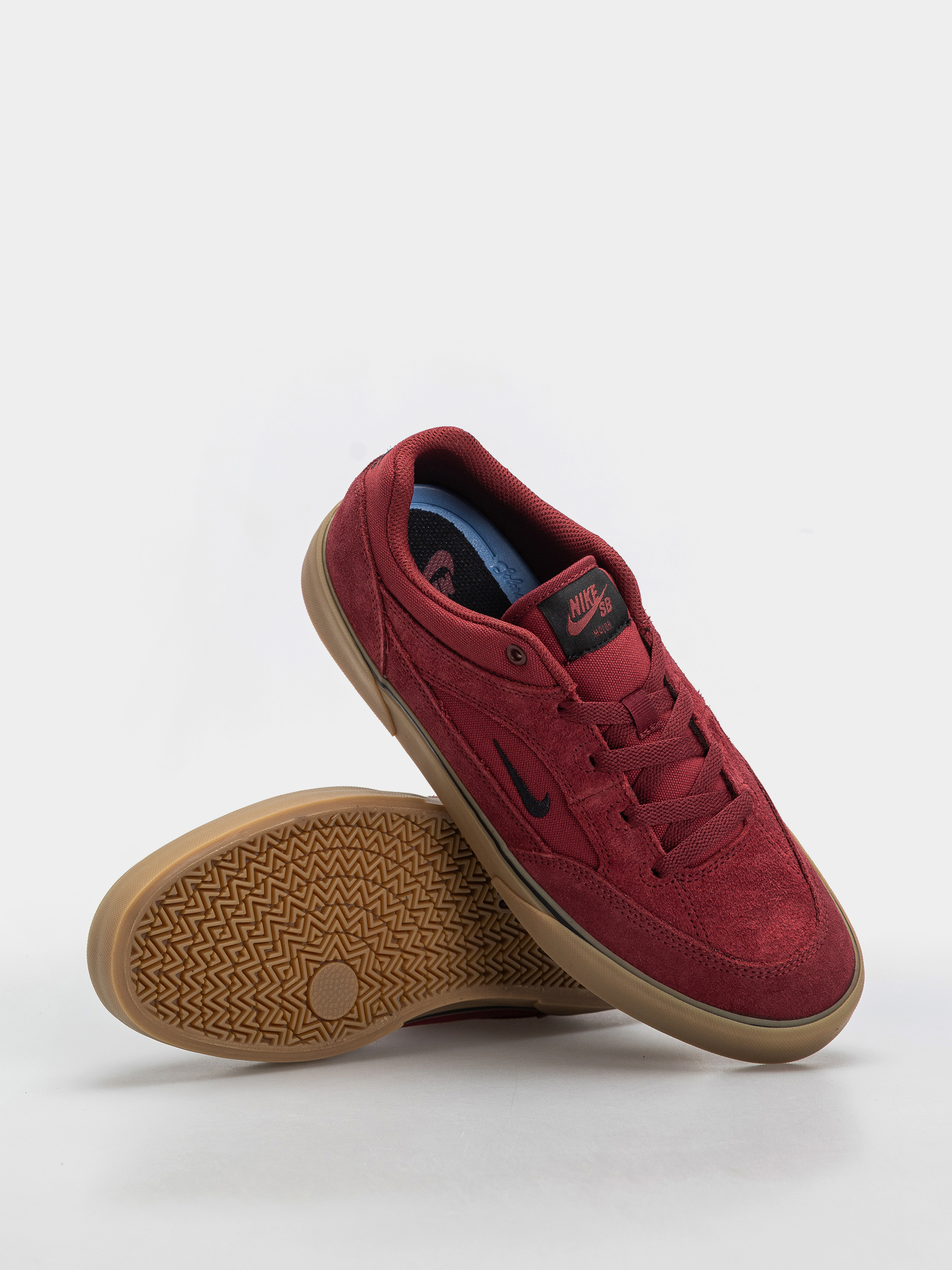 Nike SB Malor Cipők (team red/black black gum light brown)