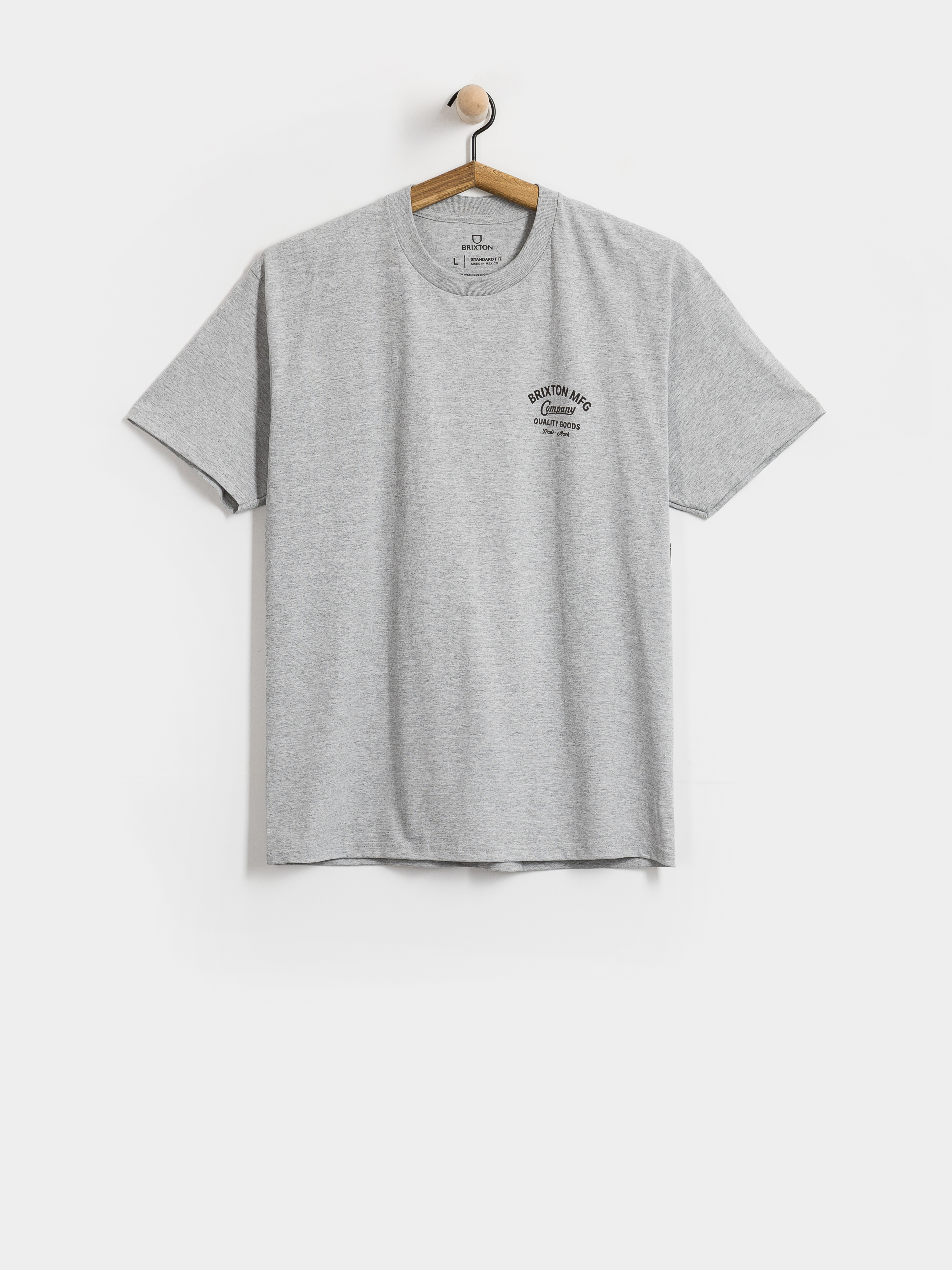 Brixton Straton Stnd Póló (heather grey)
