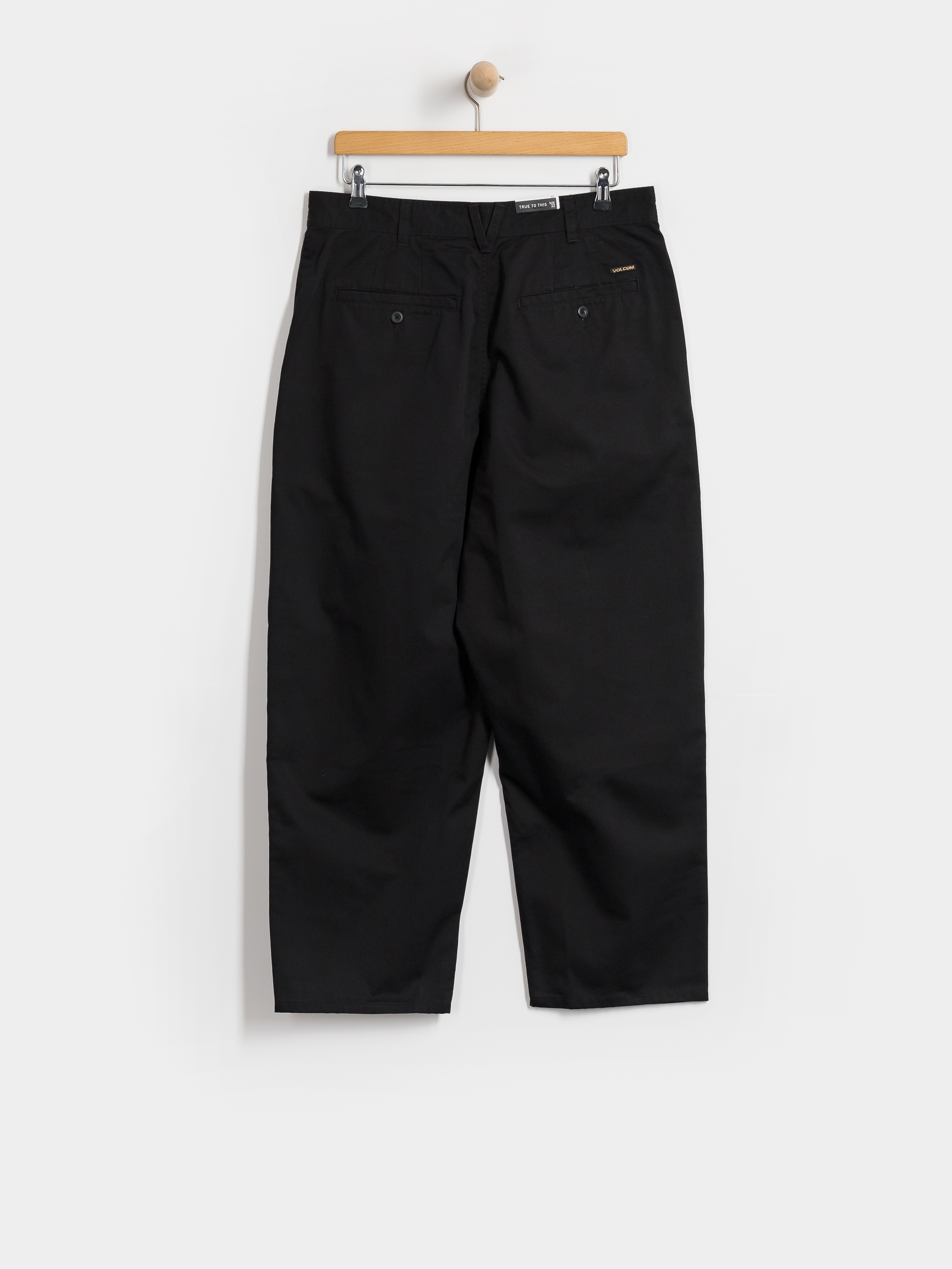 Volcom Holter Pleat Kisnadrág (black)