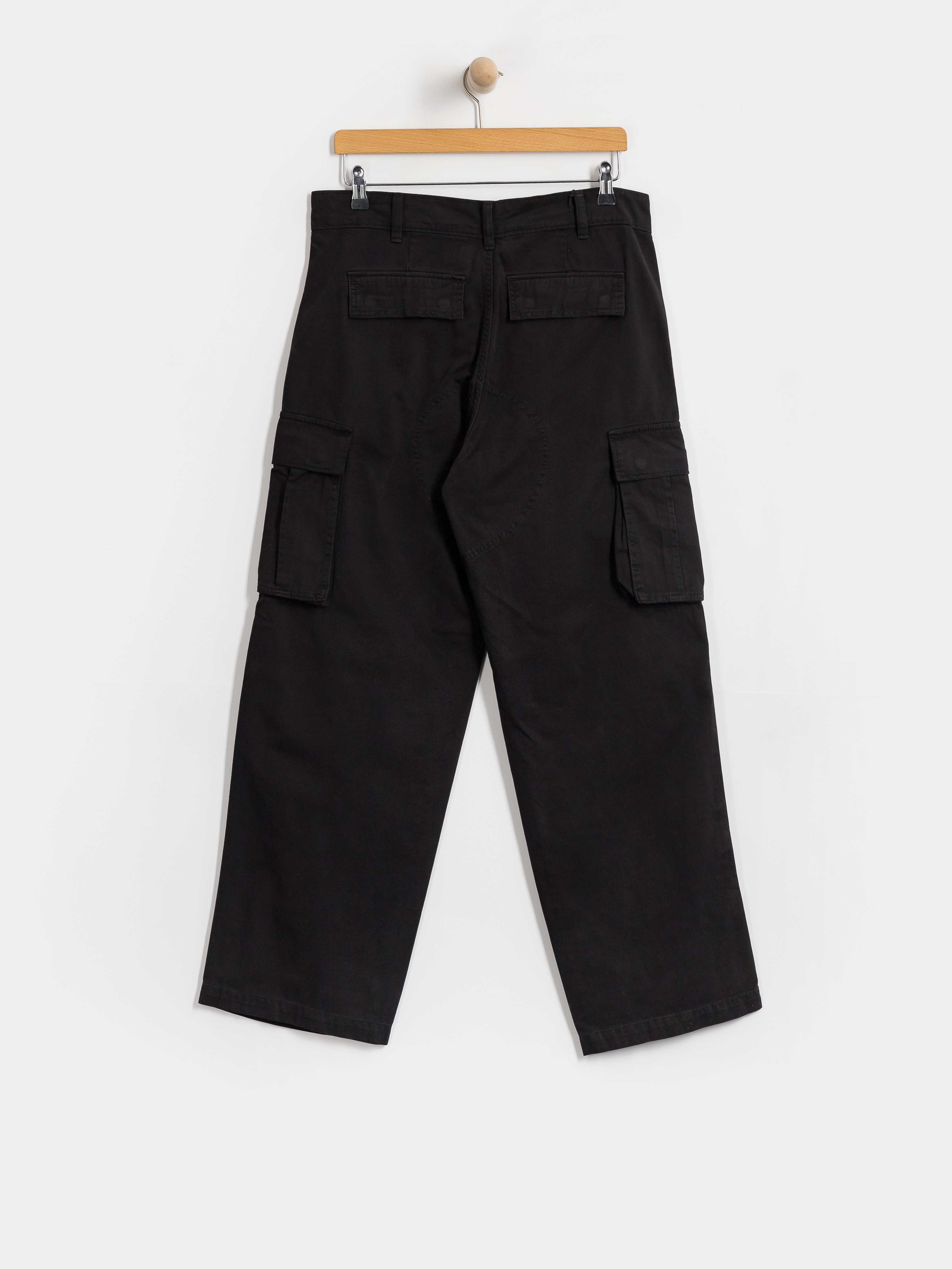 Dickies 247 Loose Straight Garment Dyed Cargo Kisnadrág (black)