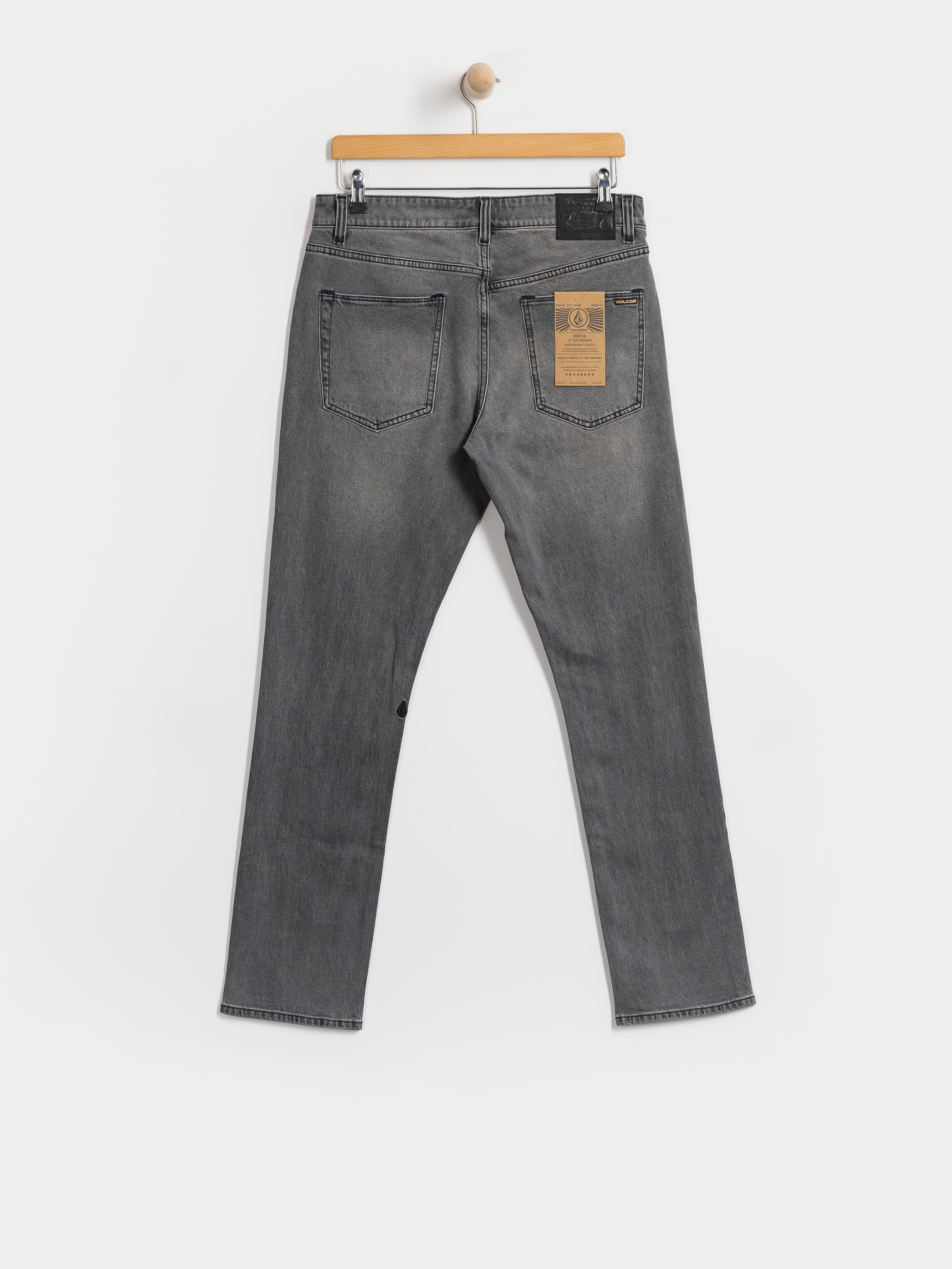 Volcom Vorta Denim Kisnadrág (concrete)