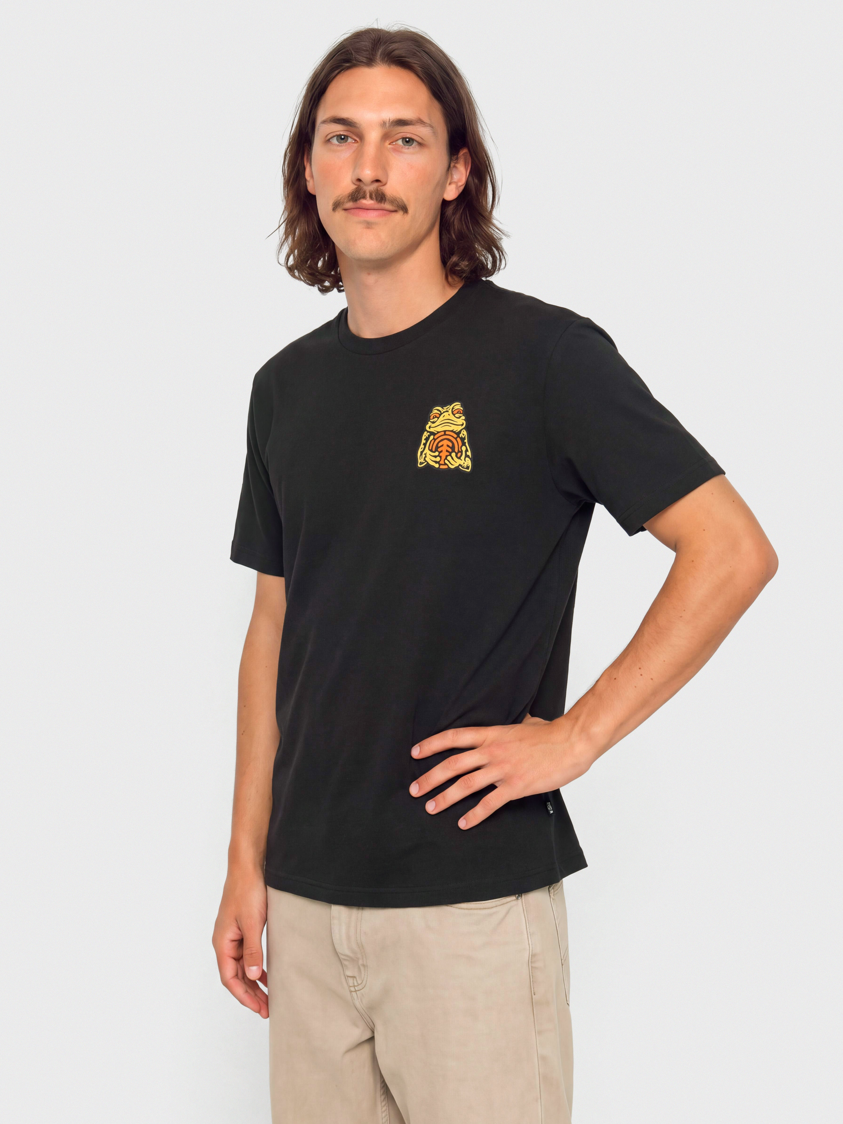 Element Timber The Frog Póló (off black)