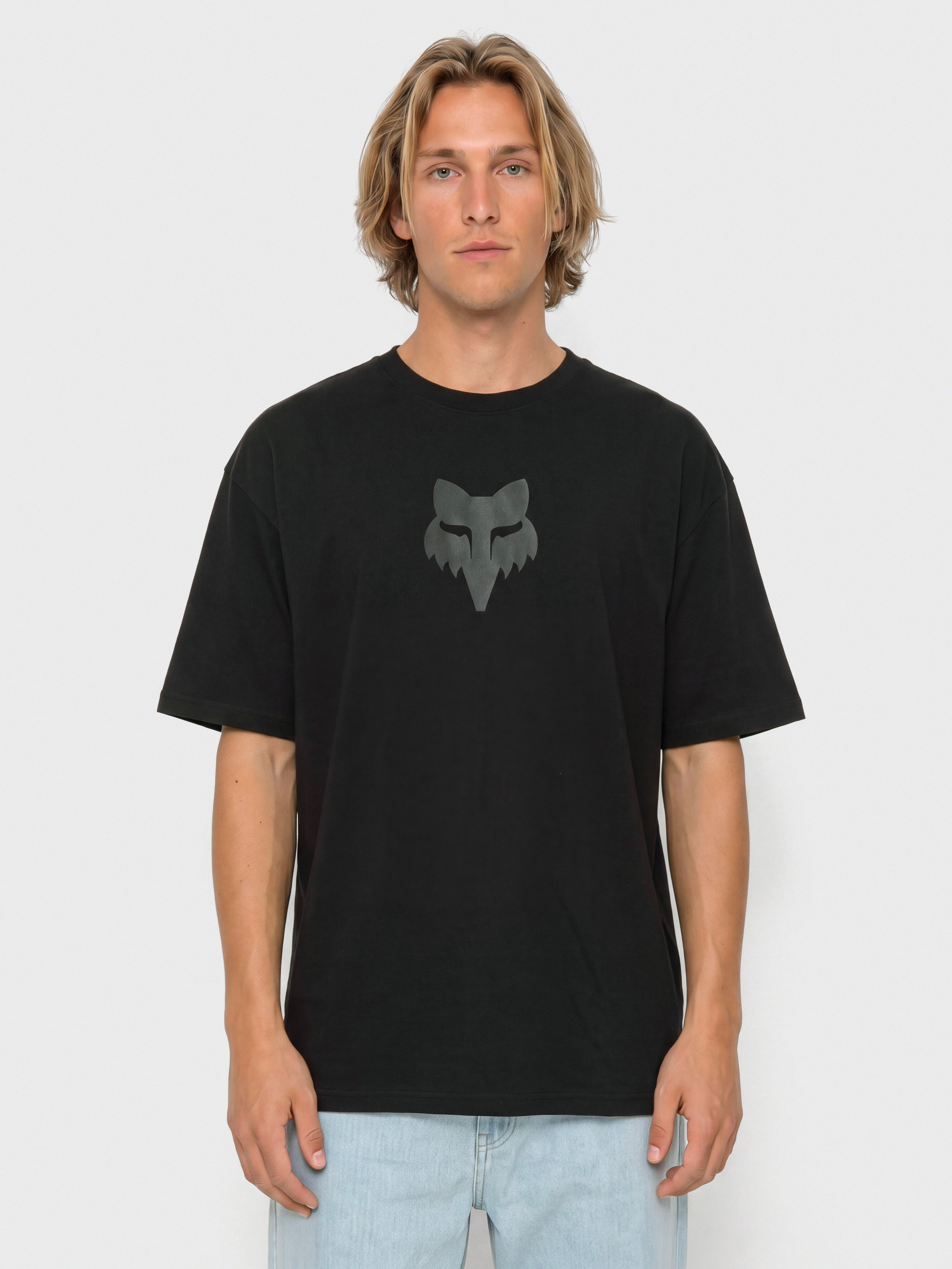 Fox Fox Head Heavyweight Póló (black)