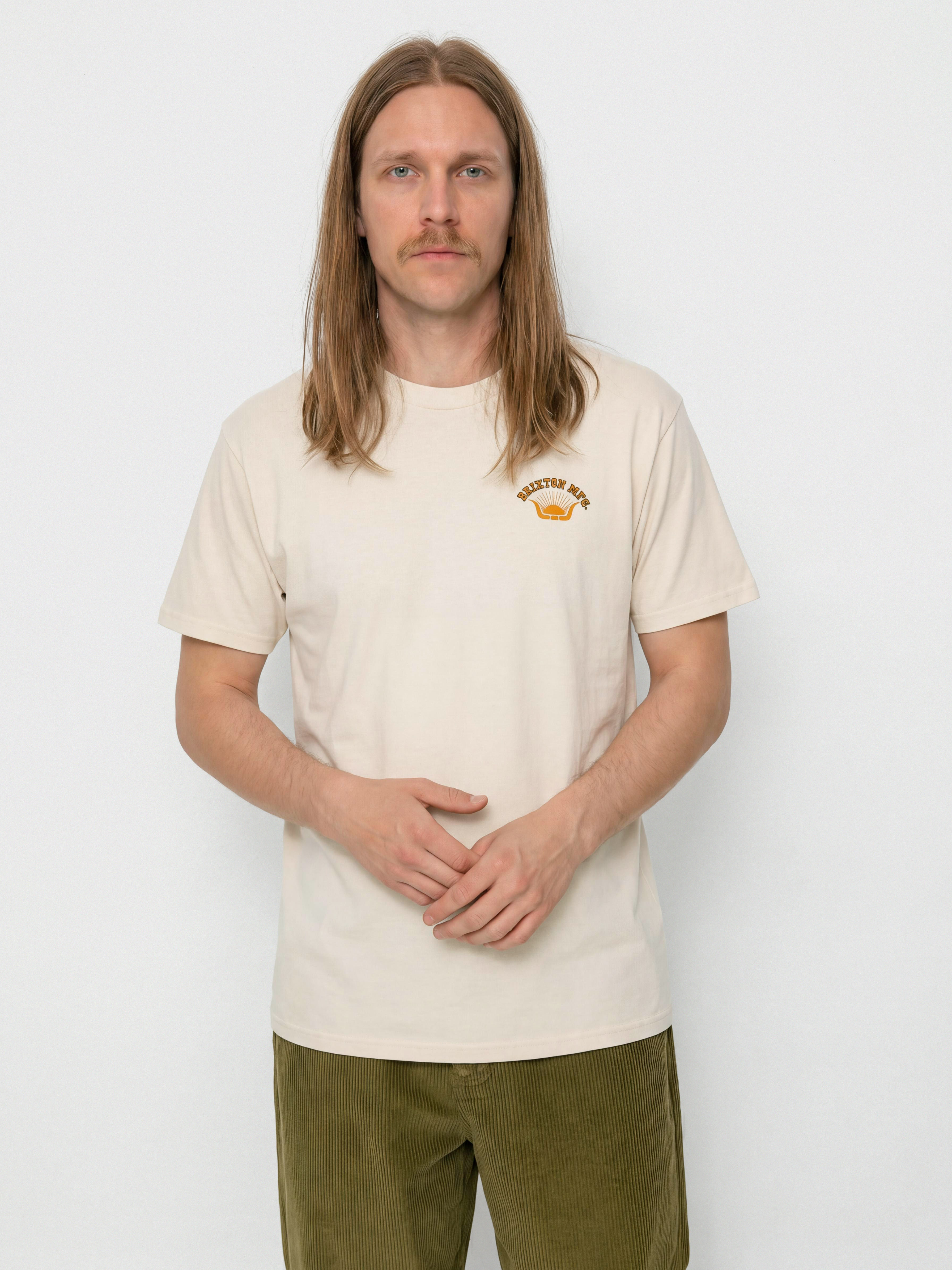 Póló Brixton Stirrup Stnd (cream)