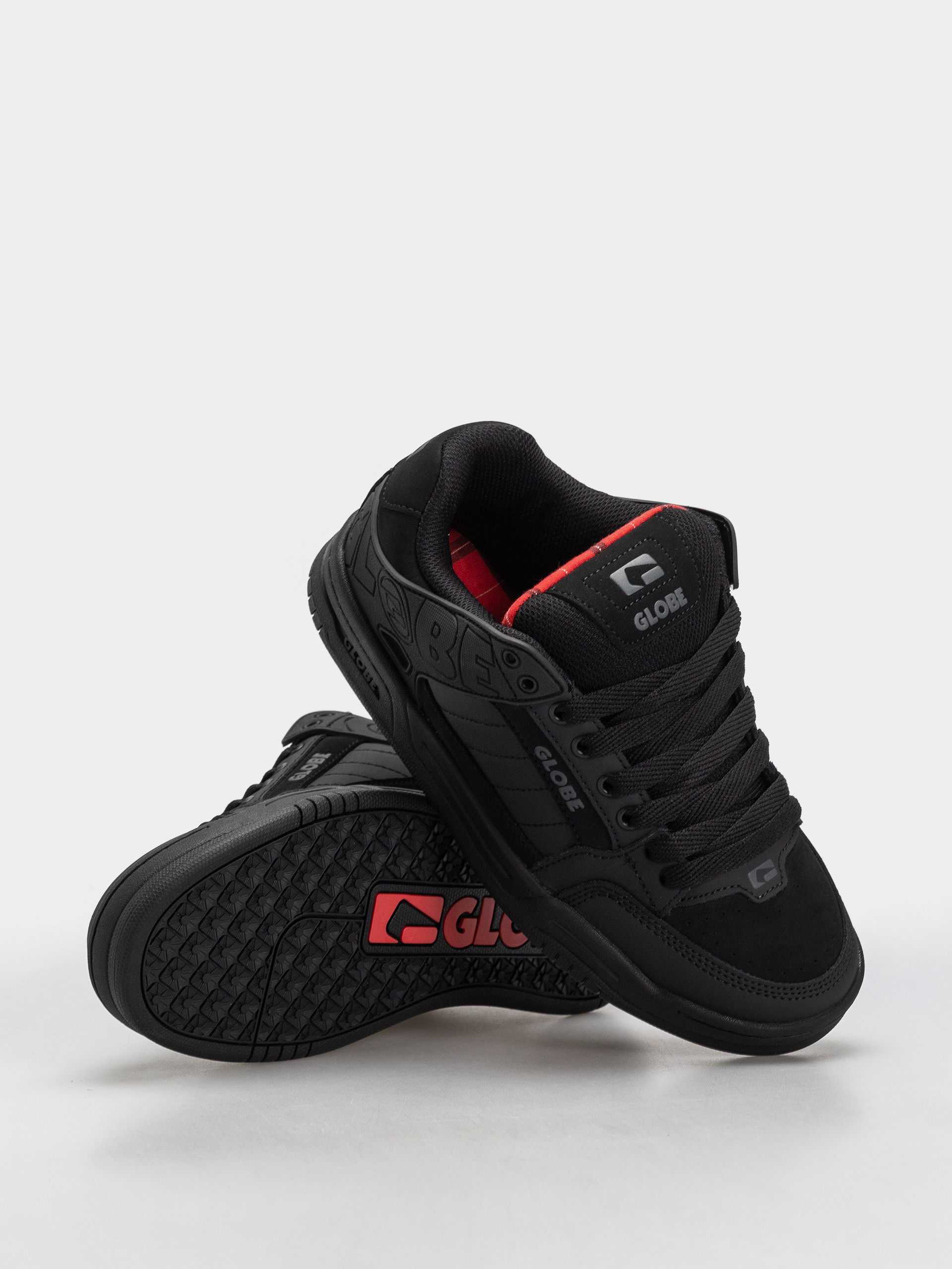 Cipők Globe Tilt (black/red/tartan)