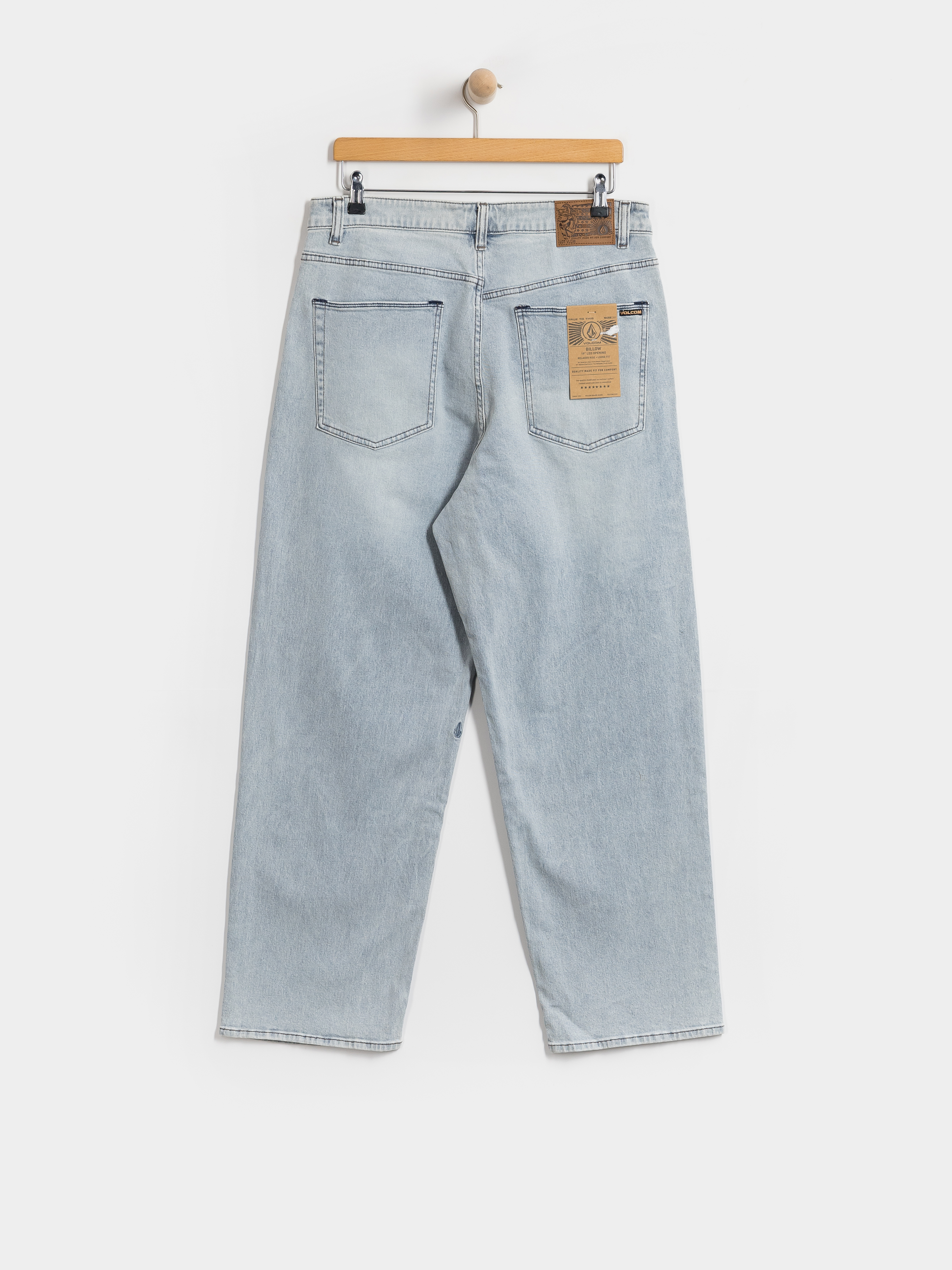 Volcom Billow Denim Kisnadrág (desert dirt indigo)