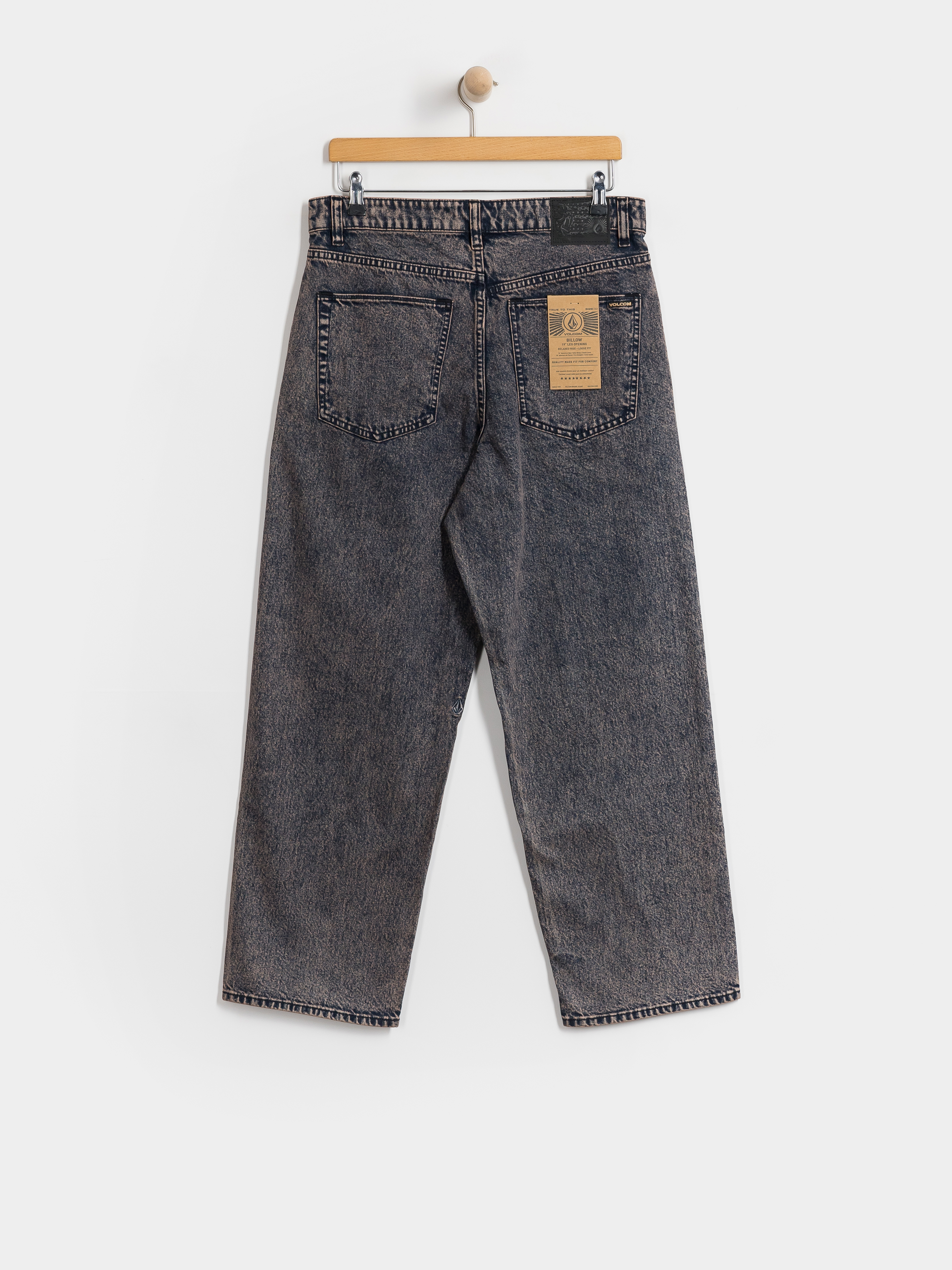 Volcom Billow Denim Kisnadrág (raisin)