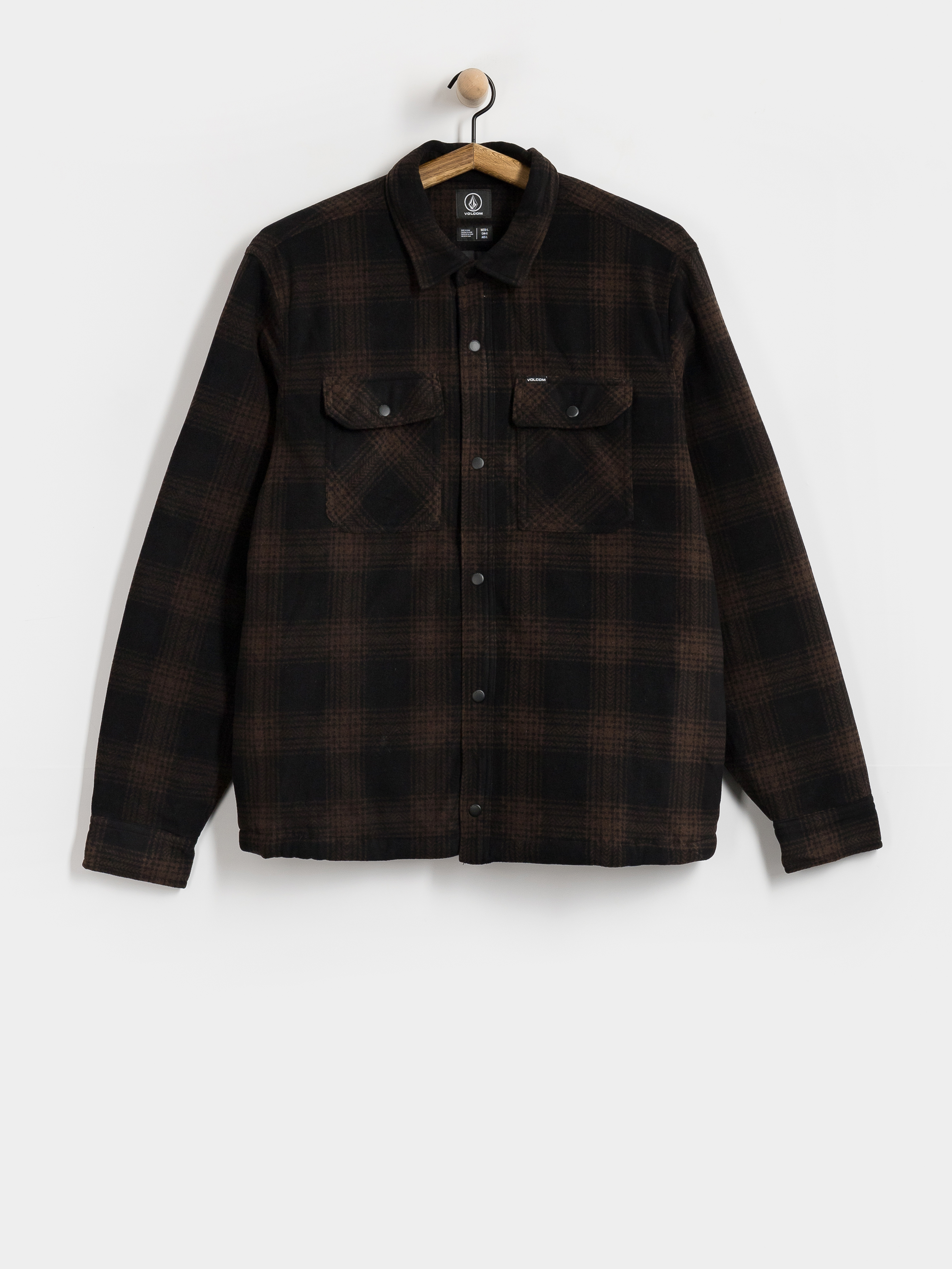 Volcom Bowered II HD Kapucnis pulóver (cacao)