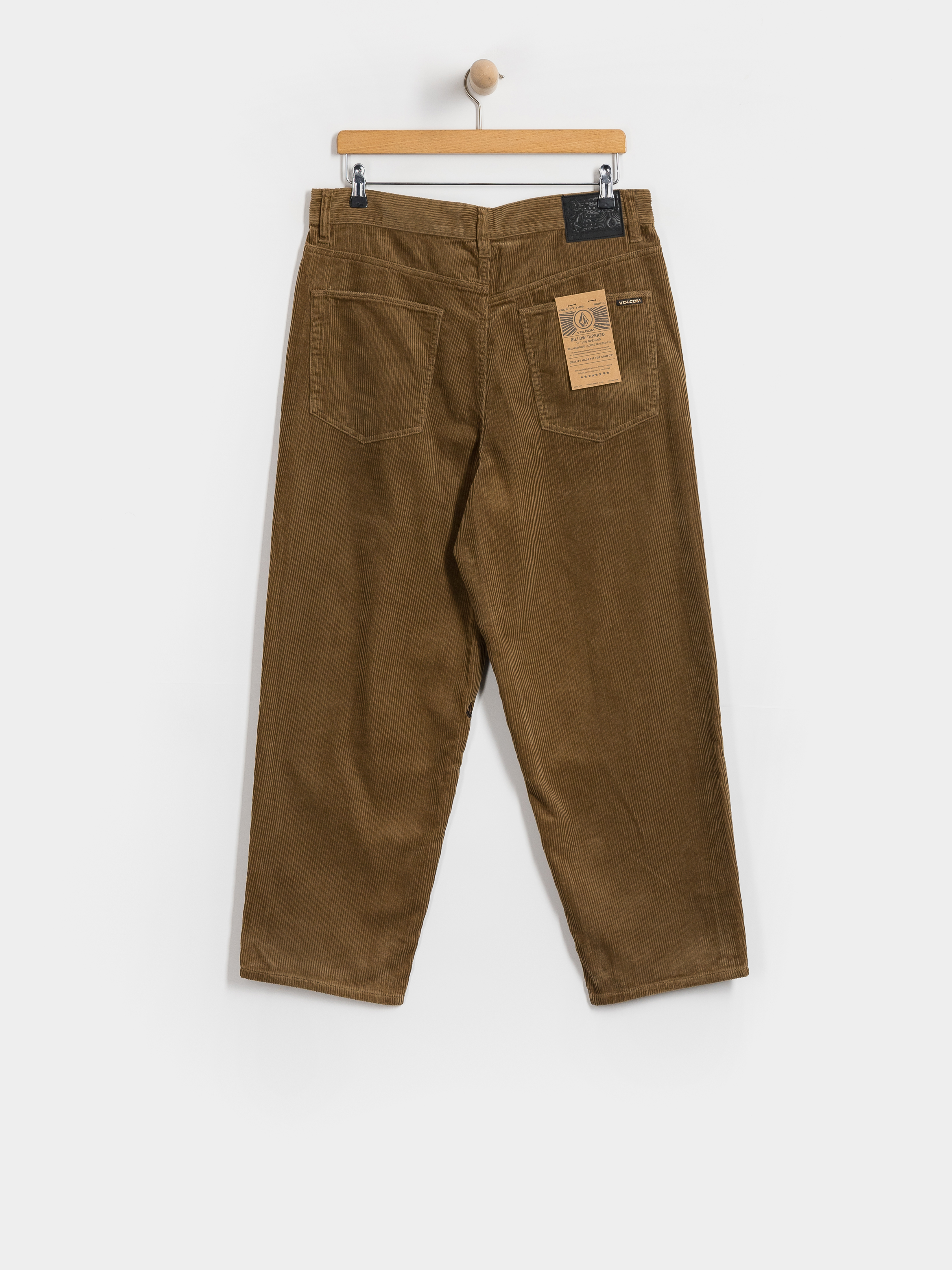 Volcom Billow Tapered Cord Kisnadrág (ermine)