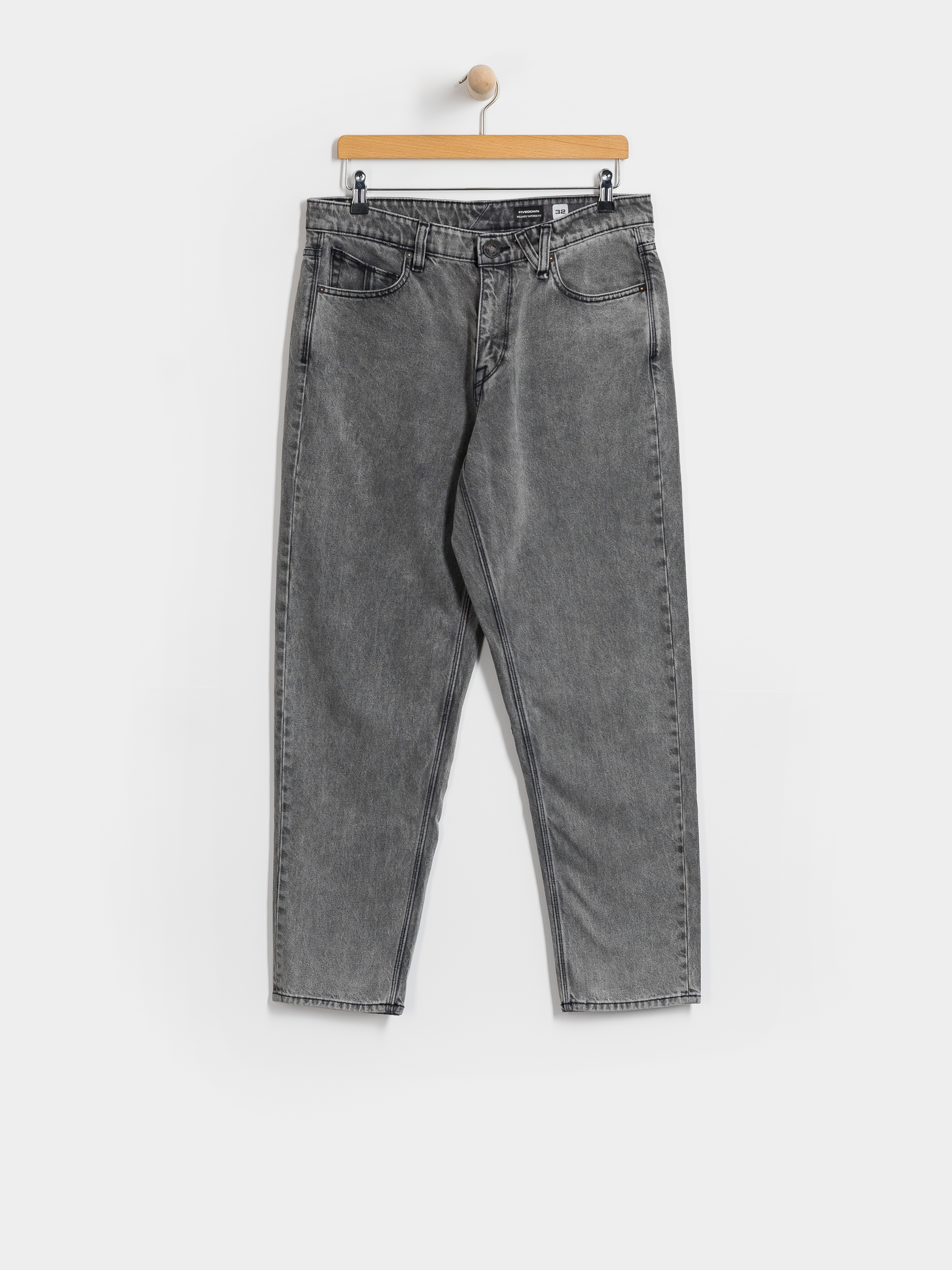 Volcom Fivedown Denim Kisnadrág (light grey)