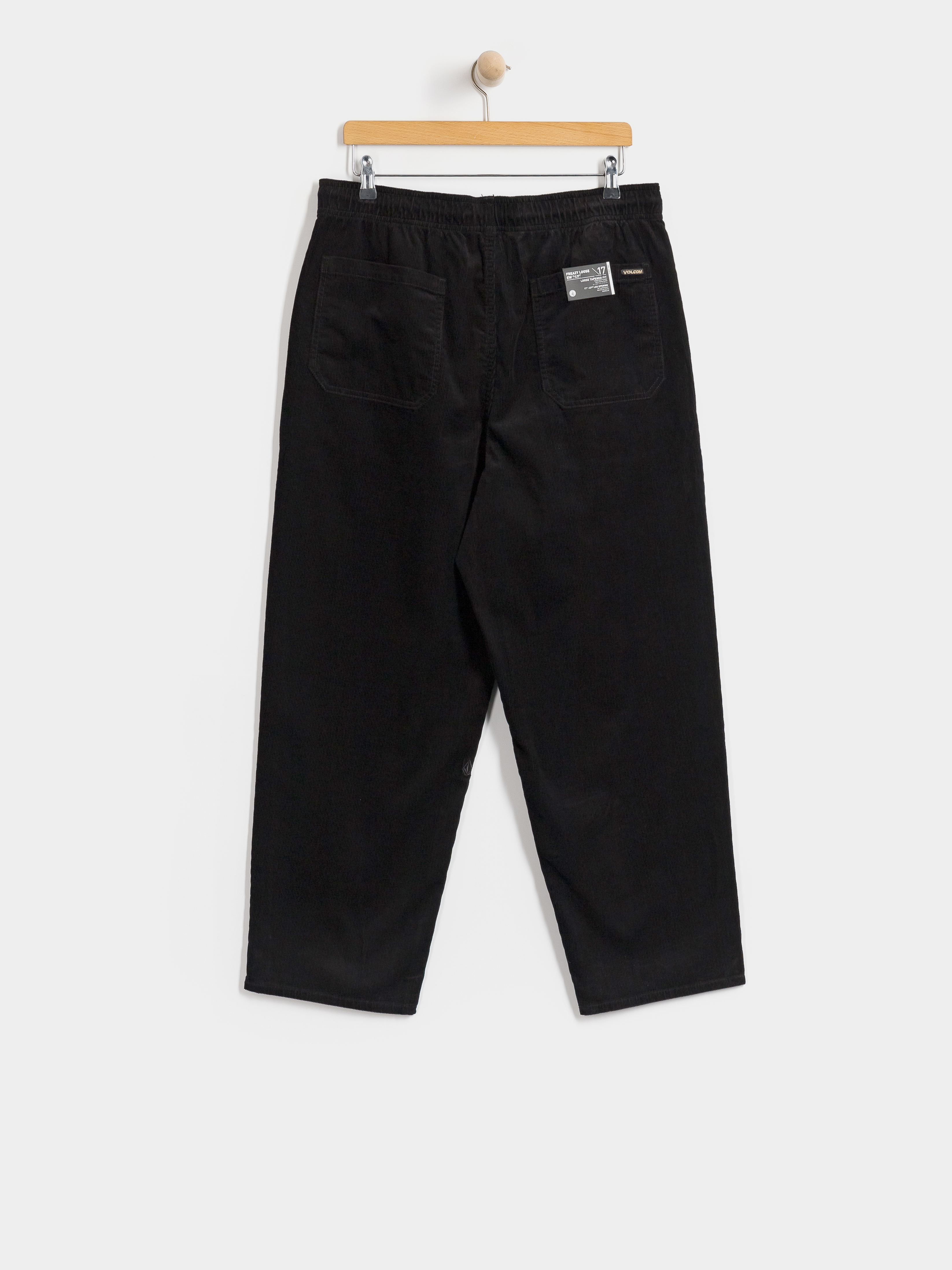 Volcom Freazy Loose Ew Cord Kisnadrág (black)