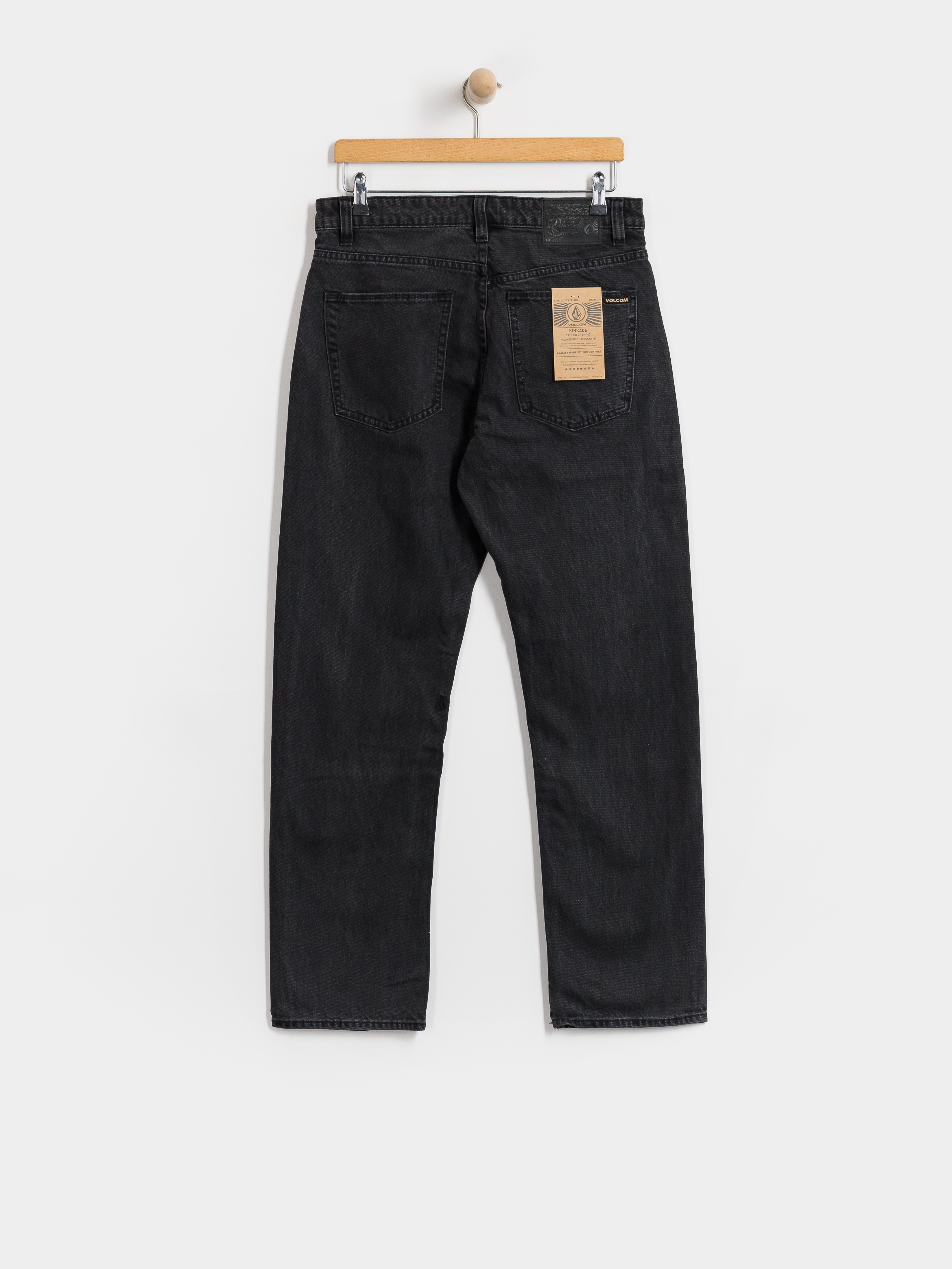 Volcom Kinkade Denim Kisnadrág (washed slate)