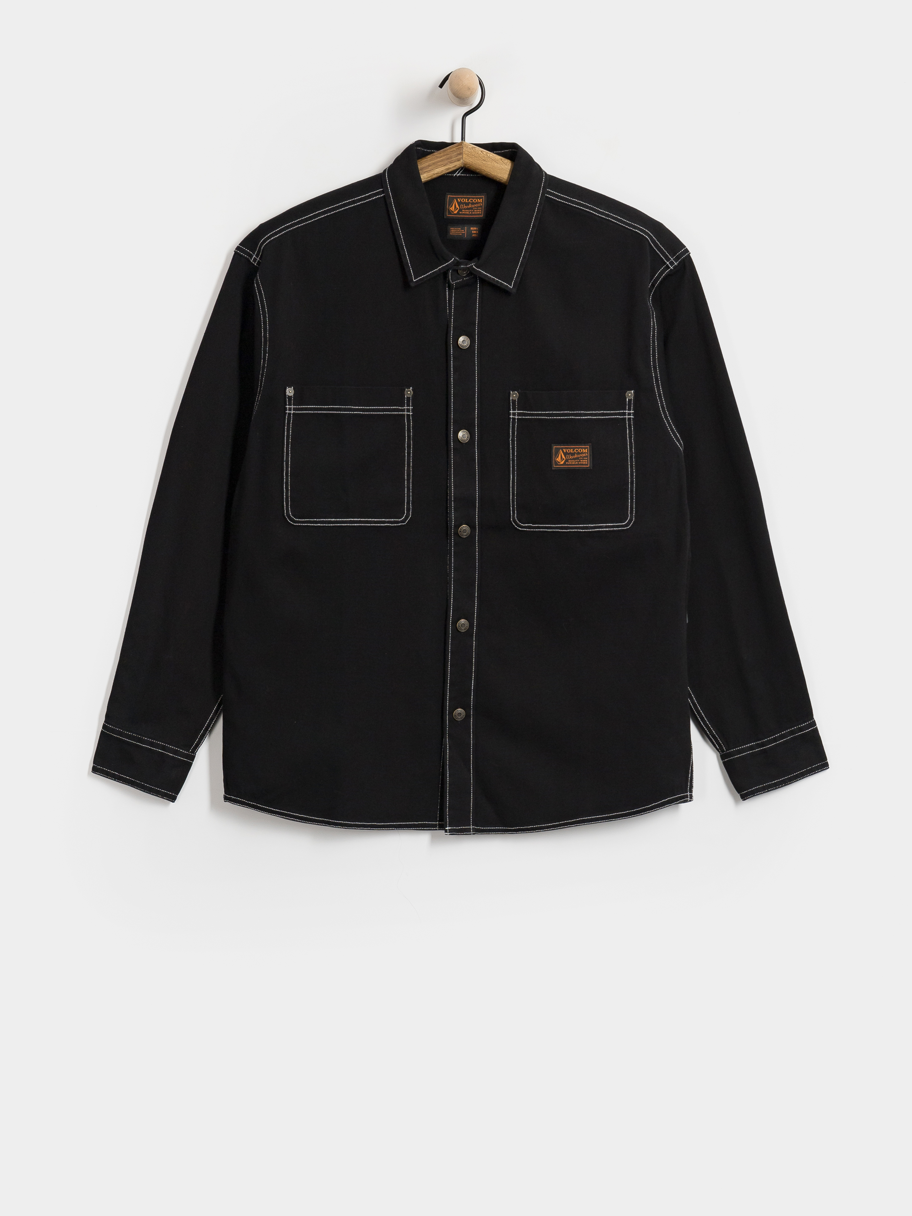 Volcom Levelstone Ls Ing (black white)